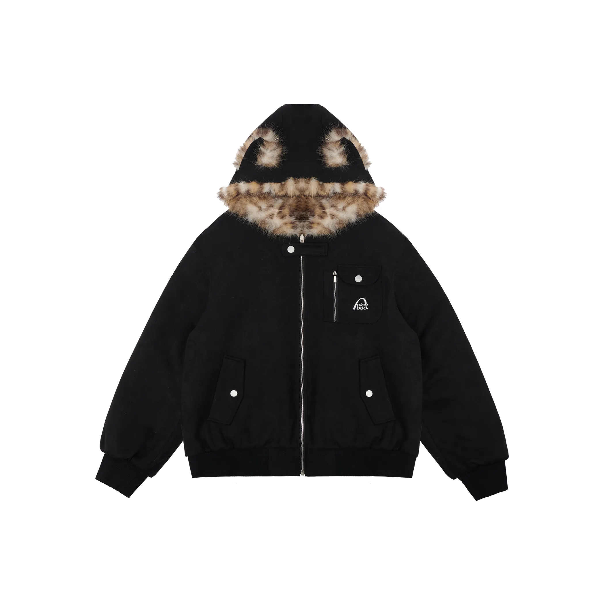 NICEBAD Хлопковый пуховик пальто унисекс