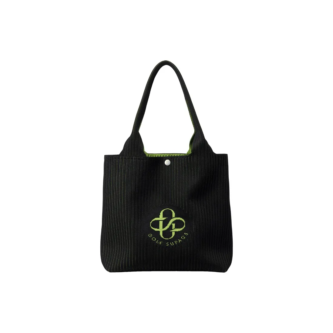 GOLF Полиэстер Тоут Сумка Сумка через плечо Стандартная Женская Черная Белая