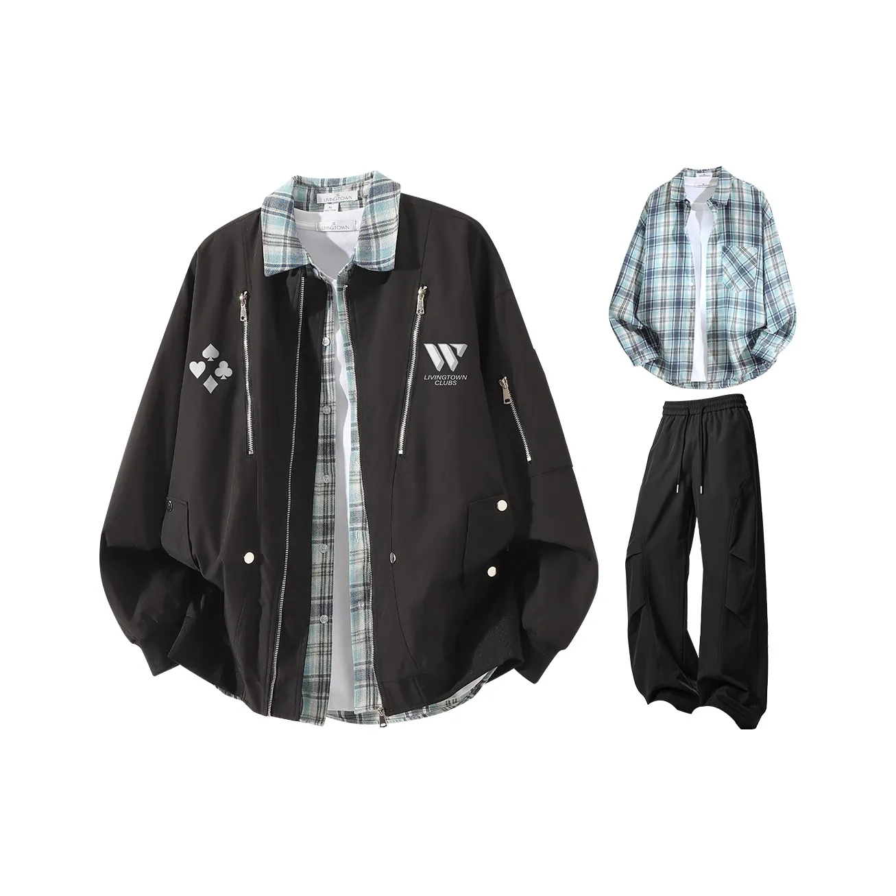 LIVINGTOWN Повседневная спортивная одежда унисекс