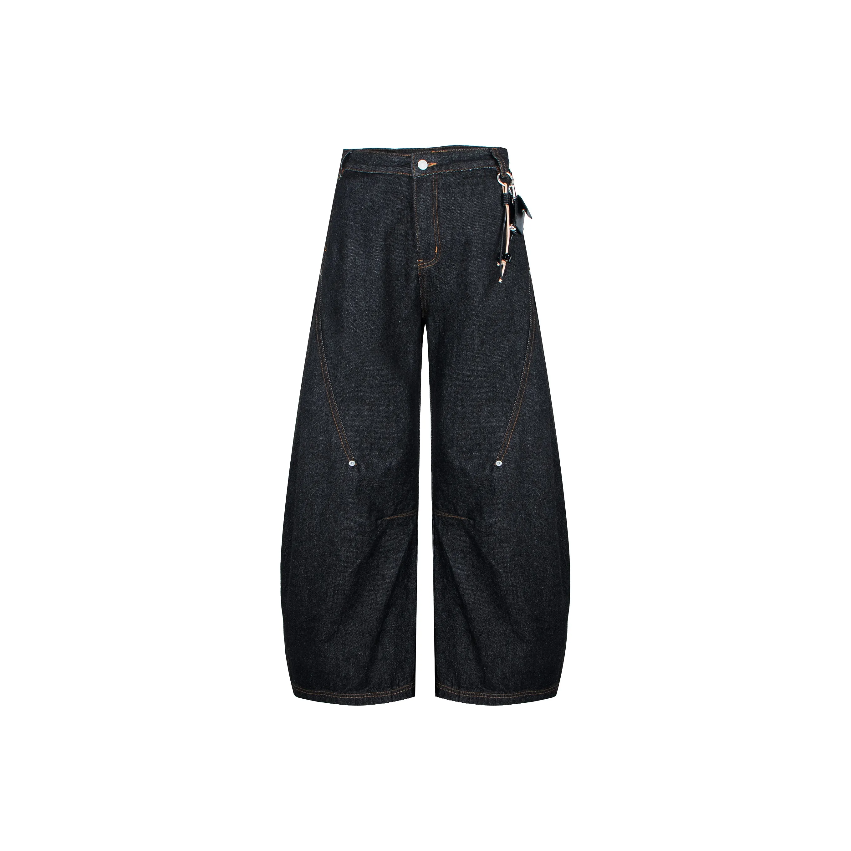 Captainbeer Черные Женские Джинсы