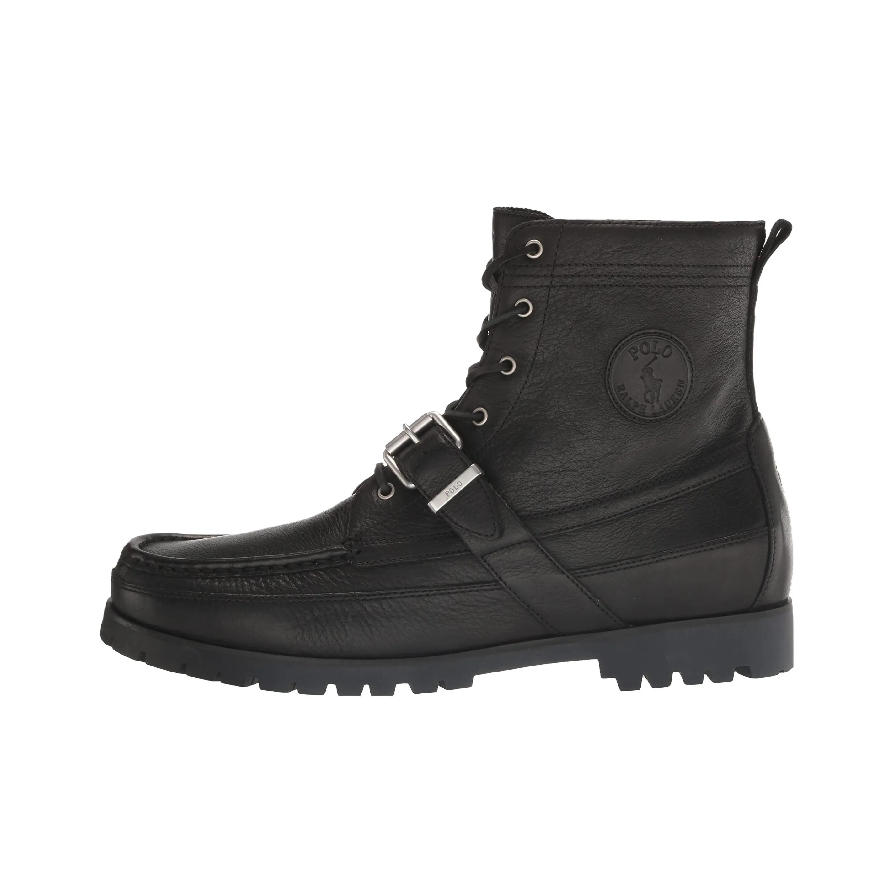 Polo Ralph Lauren Court Ankle Boots Men Black