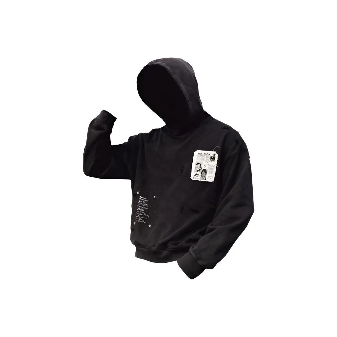 MARTHENAUT Черный Унисекс Свитшоты