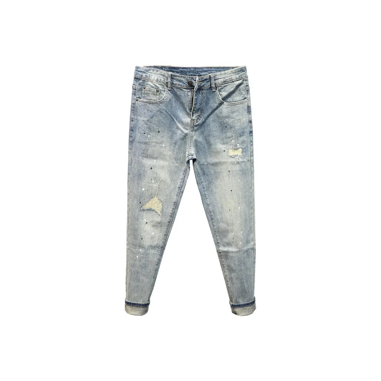 YONGYAN Синий Мужской Джинсы