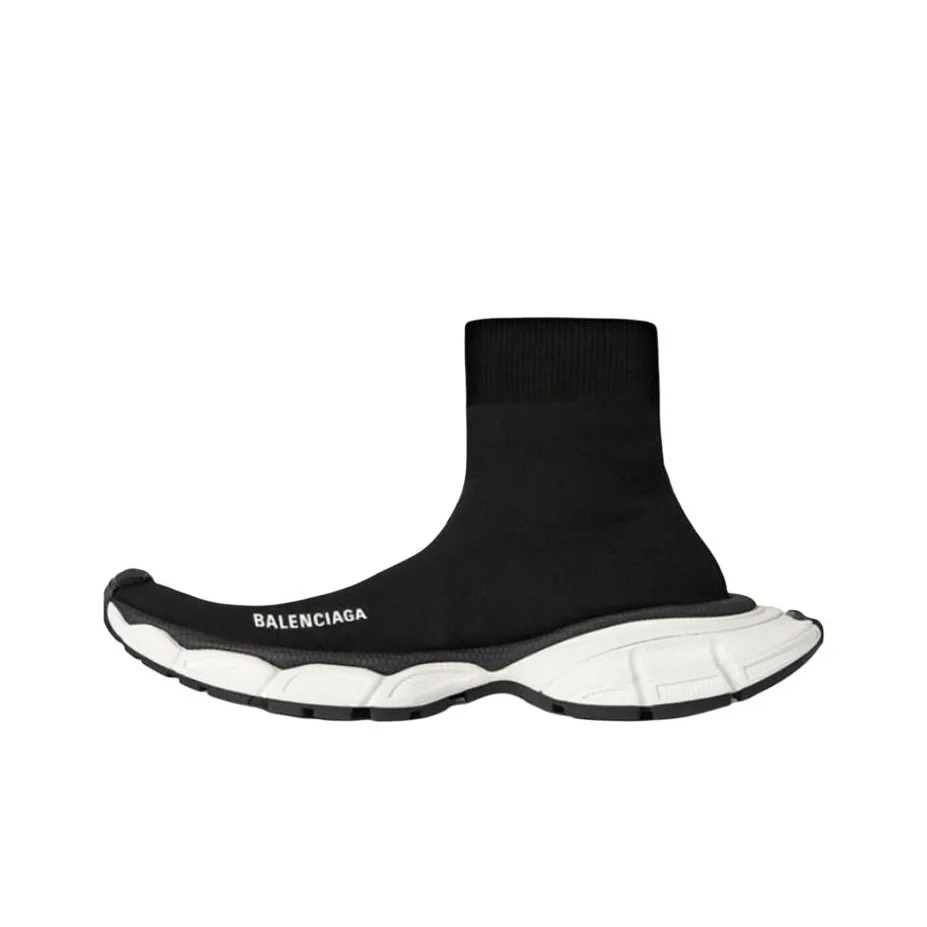 Balenciaga 3XL Casual Shoes Men High Top Black