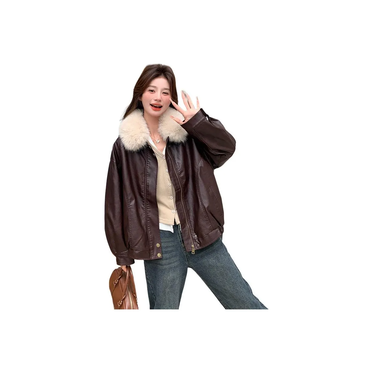 JOEM Женские кожаные куртки