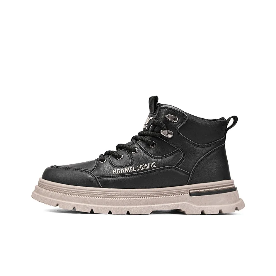 HUAGANGLUOTUO Light Rock Короткий Мартин Boot Мужской