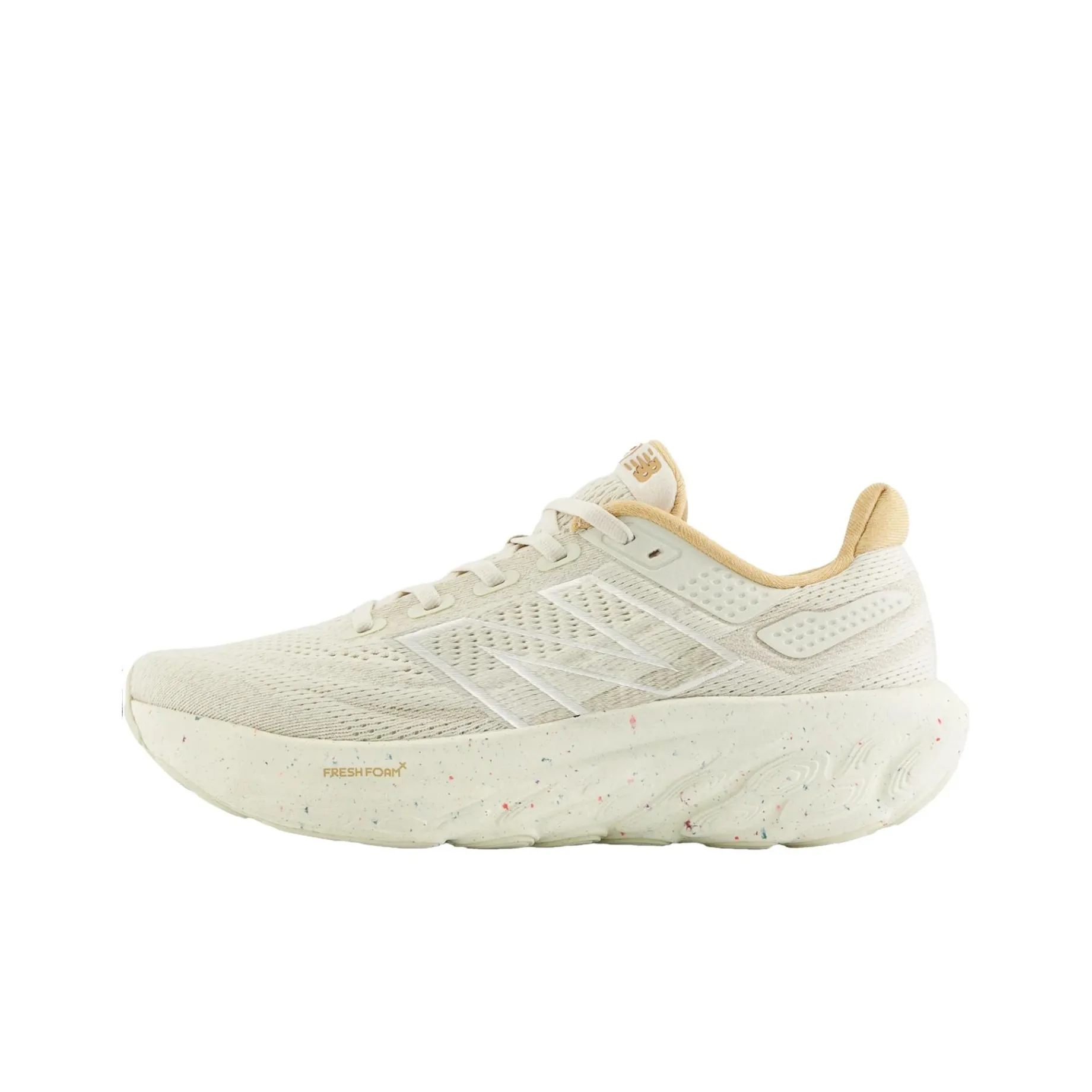 New Balance Rebel V4 Running Shoes Women's Low Top Beige Yellow