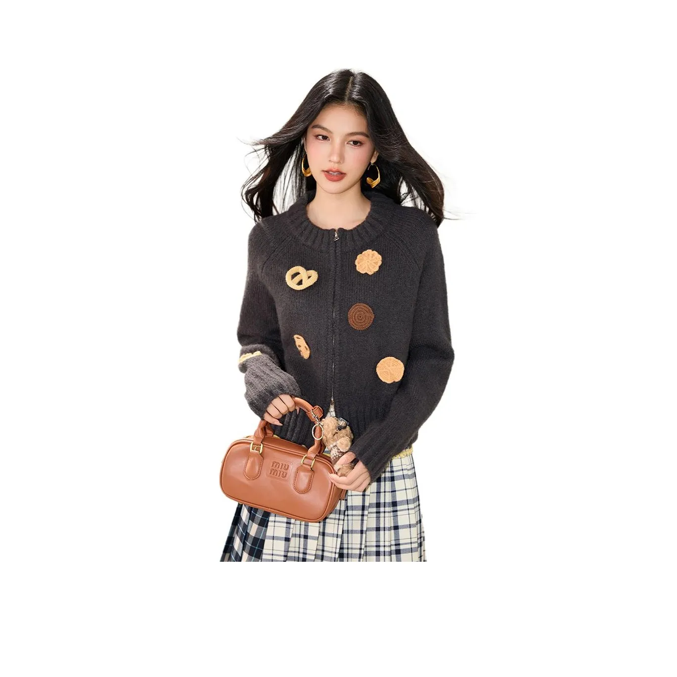 HIPHOPPUNKS Cookies Crochet Женские Трикотаж