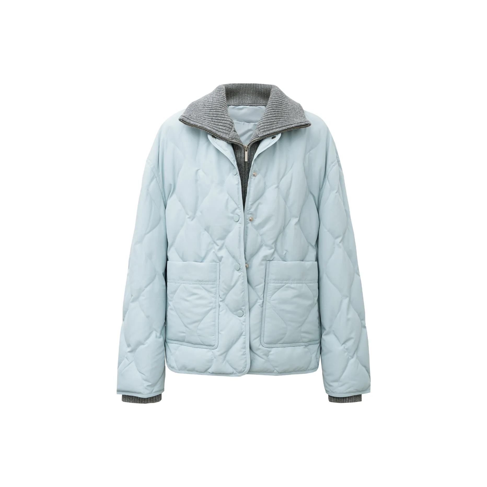 Self Who Glacier Blue Women's Down Jackets
