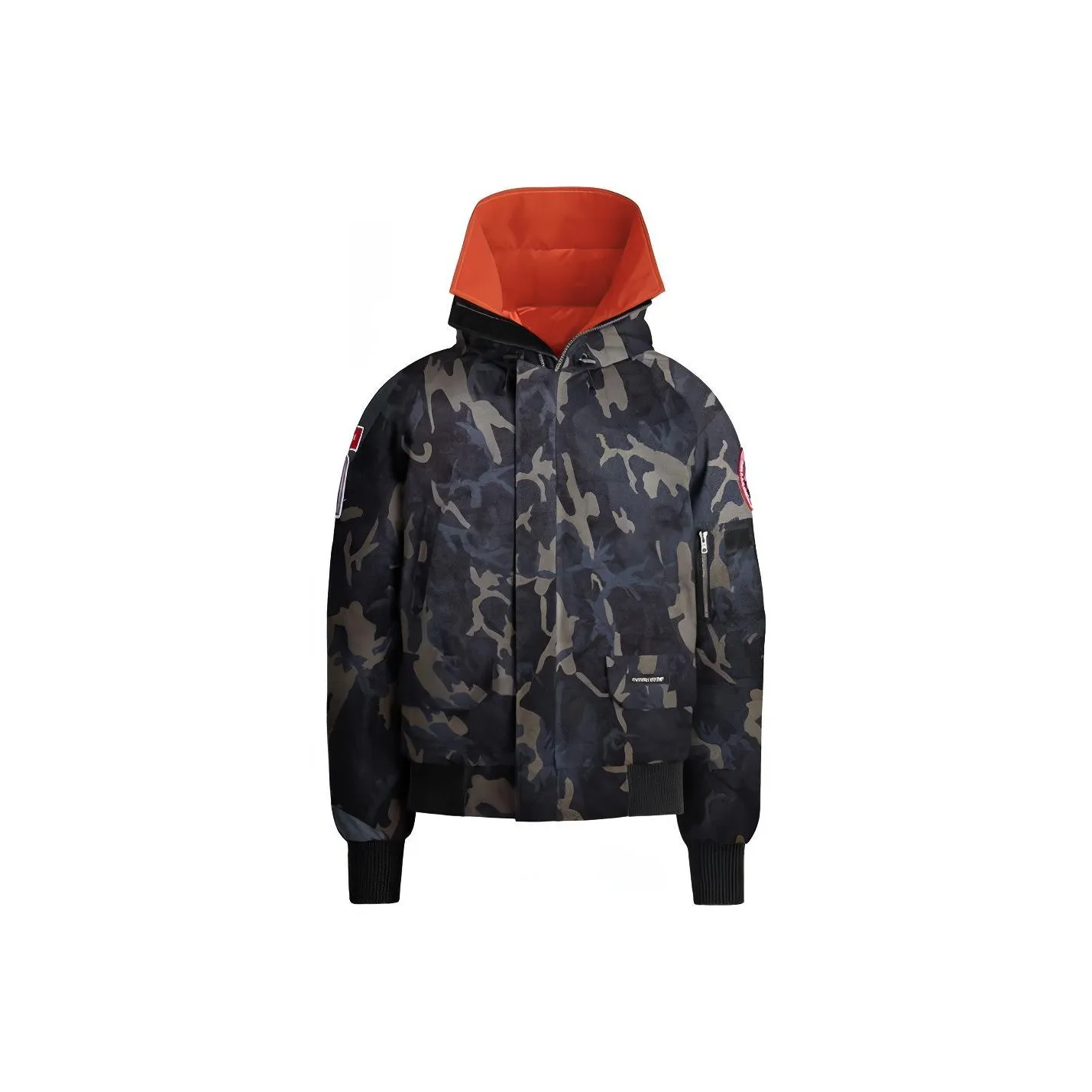 Nba X Rhude X Canada Goose RHUDE X NBA Collaboration Down Jackets Unisex Black Camouflage