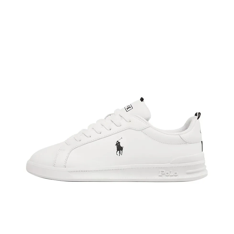 Polo Ralph Lauren Skateboard Shoes Men Low-Top White
