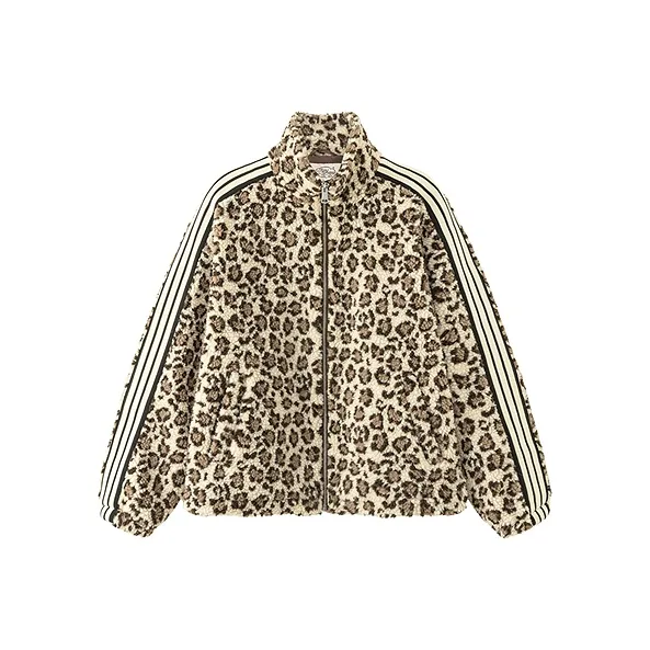 CHUU Леопардовый принт женский бархат куртки