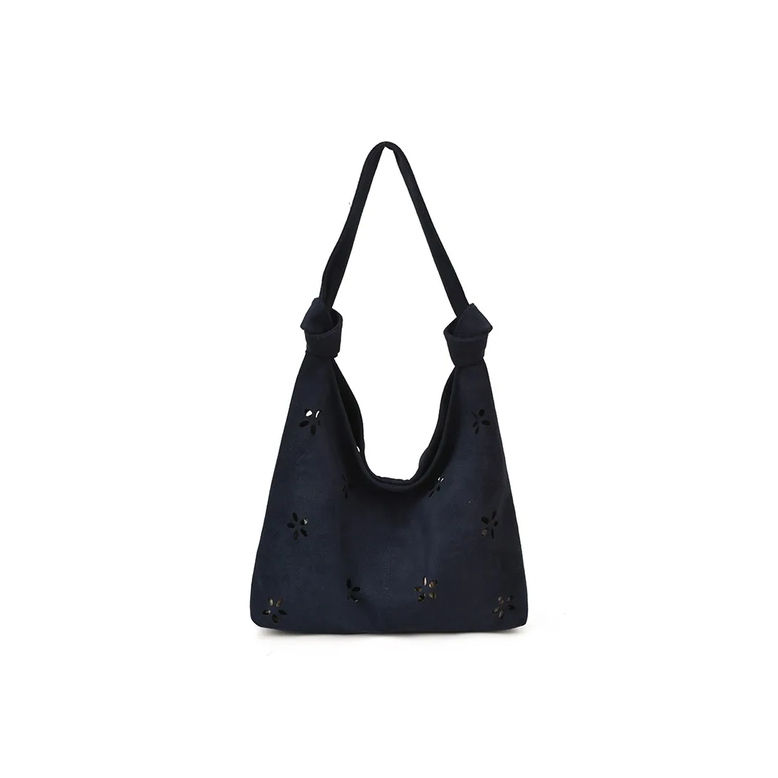 Cwatcun Замша Тоут Сумка Плечевая Сумка Женская Темно-синий Хаки Кофейный Коричневый Черный