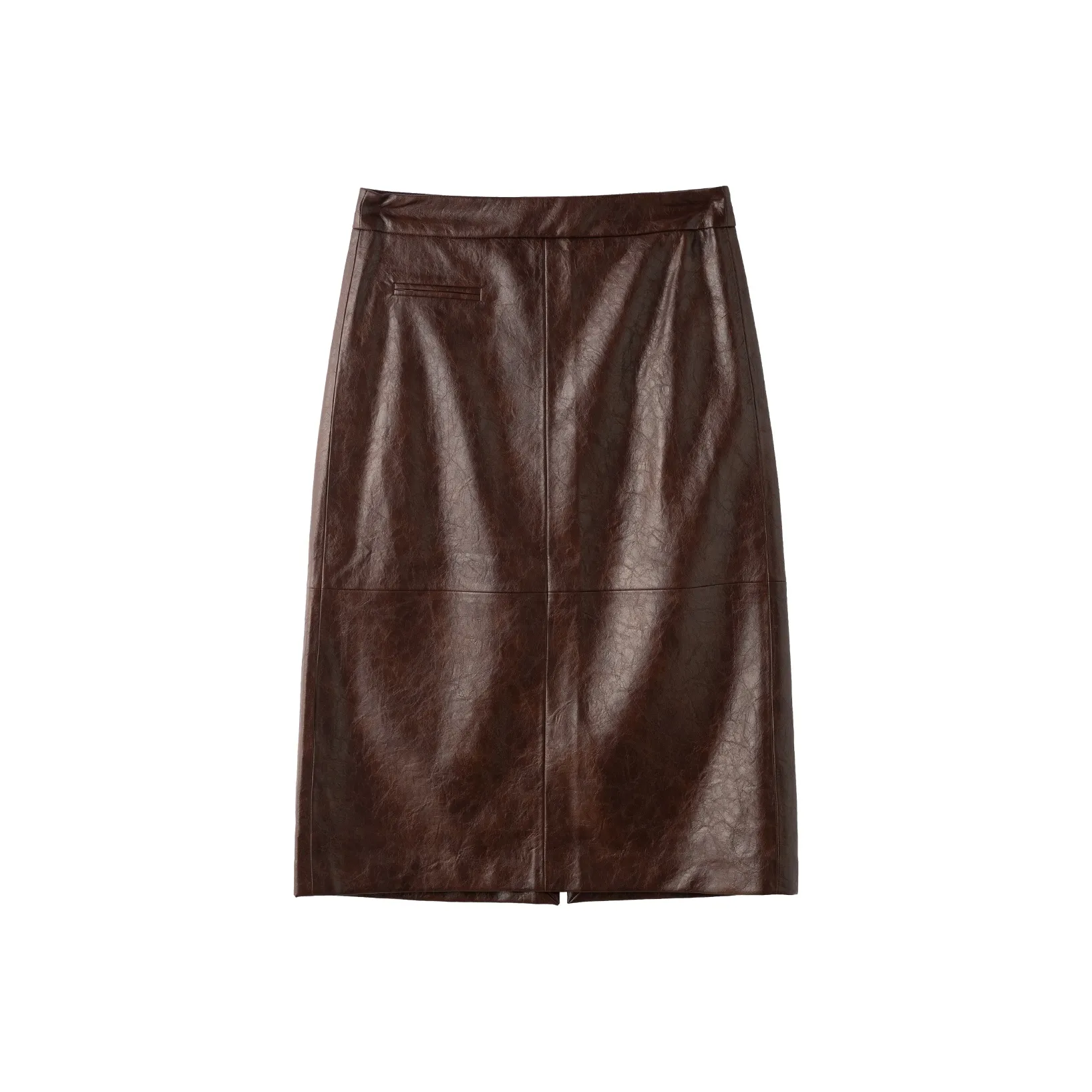 To The West Кожа Длинная Юбка Женская