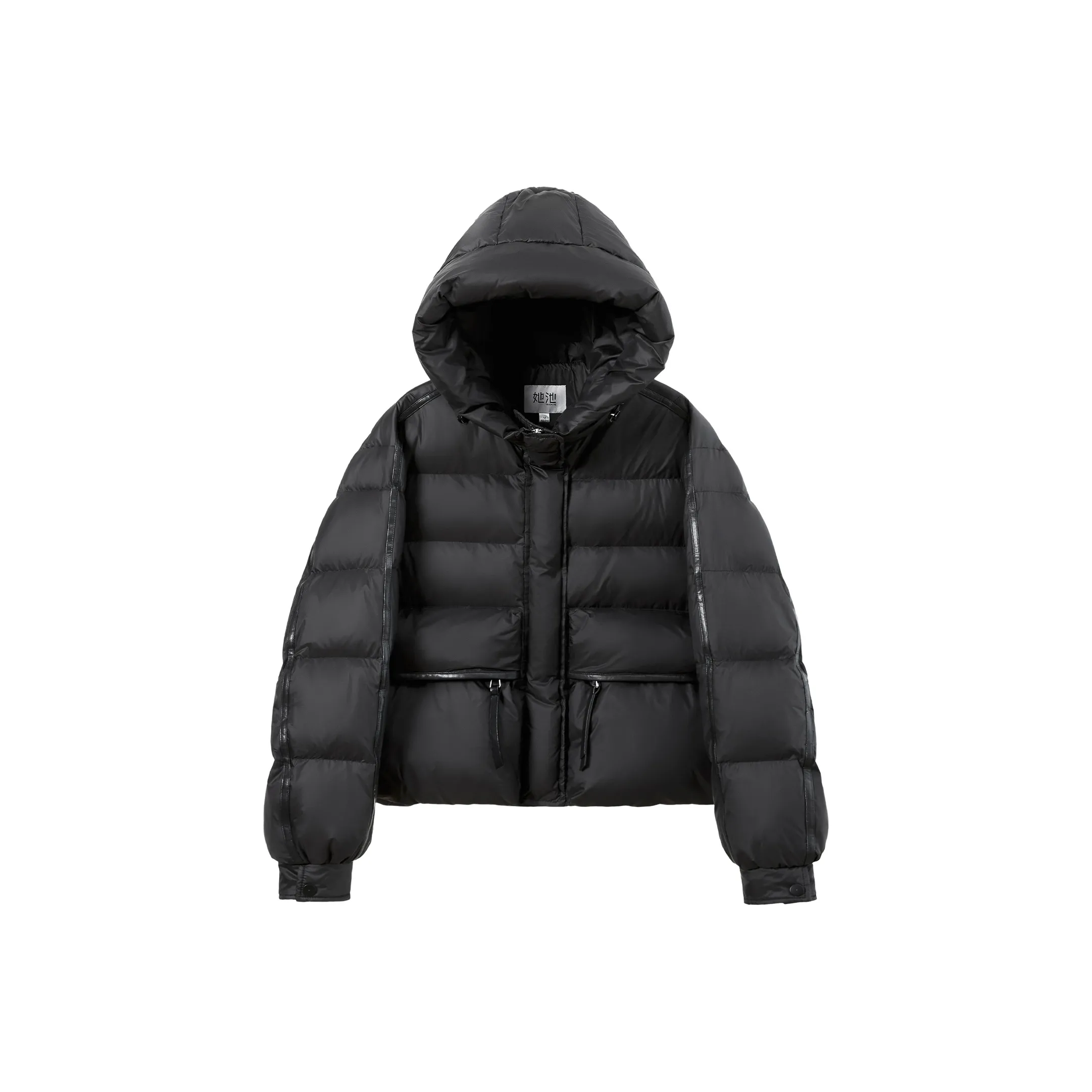 TOUCH Пуховик Женский Черный