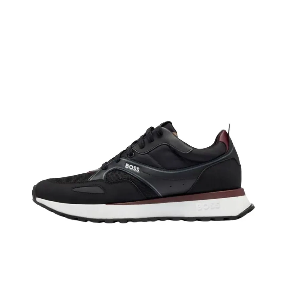 HUGO BOSS Casual Shoes Men Low Top Black Brown