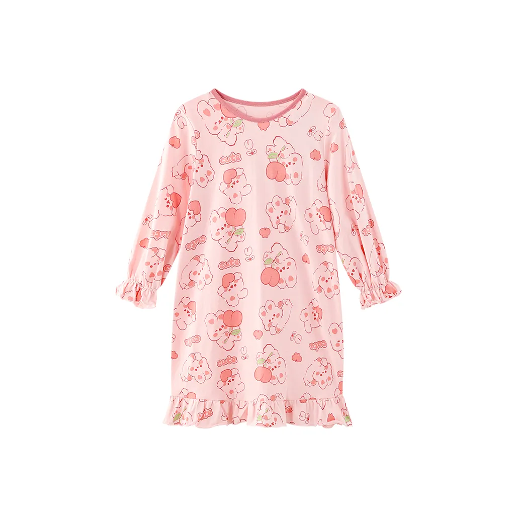 Red Bean Светло-розовый Kids Домашние и ночные платья