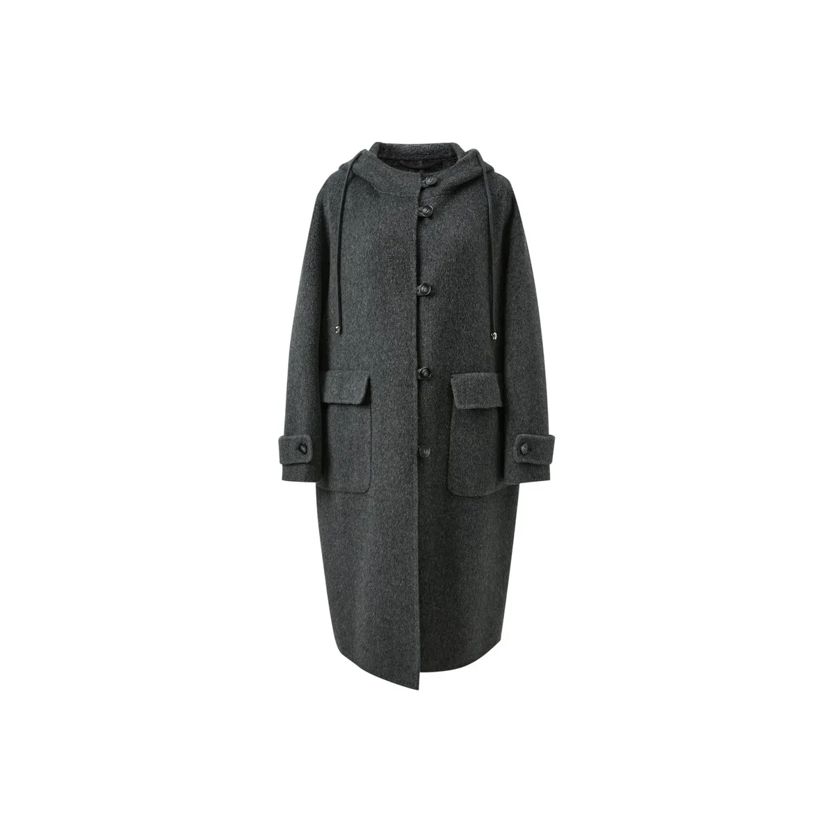 3COLOUR Рудный Серый Женское Пальто