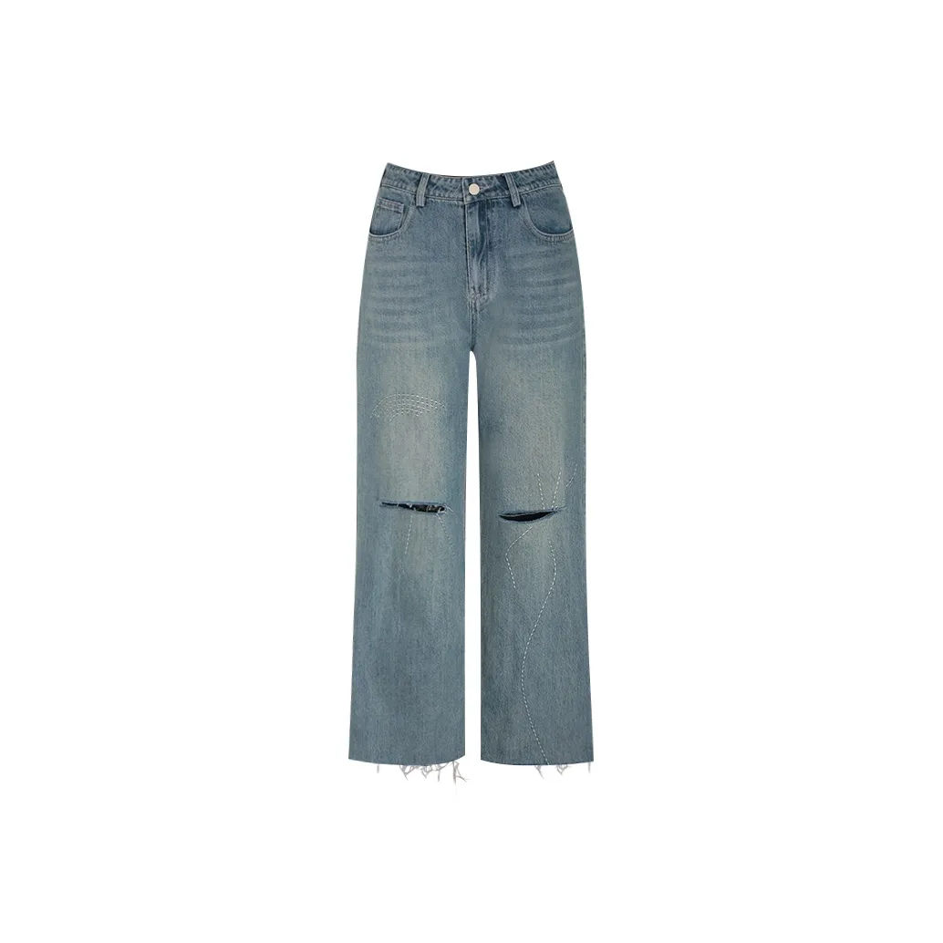 Little Pull Washed Women's Jeans