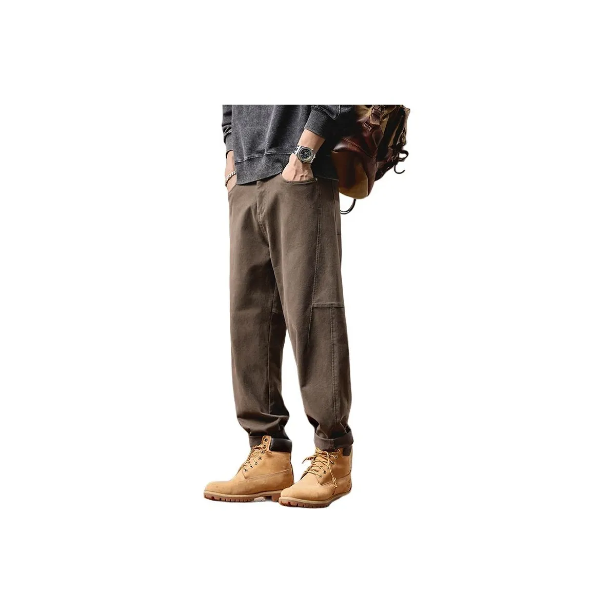 XIEXIELE Мужские Карго Брюки