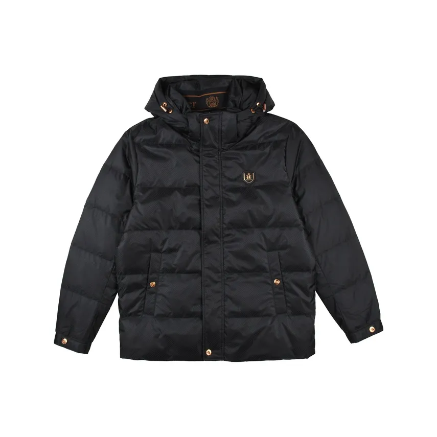 Raidy Boer Черный цветок Мужская пуховая куртка