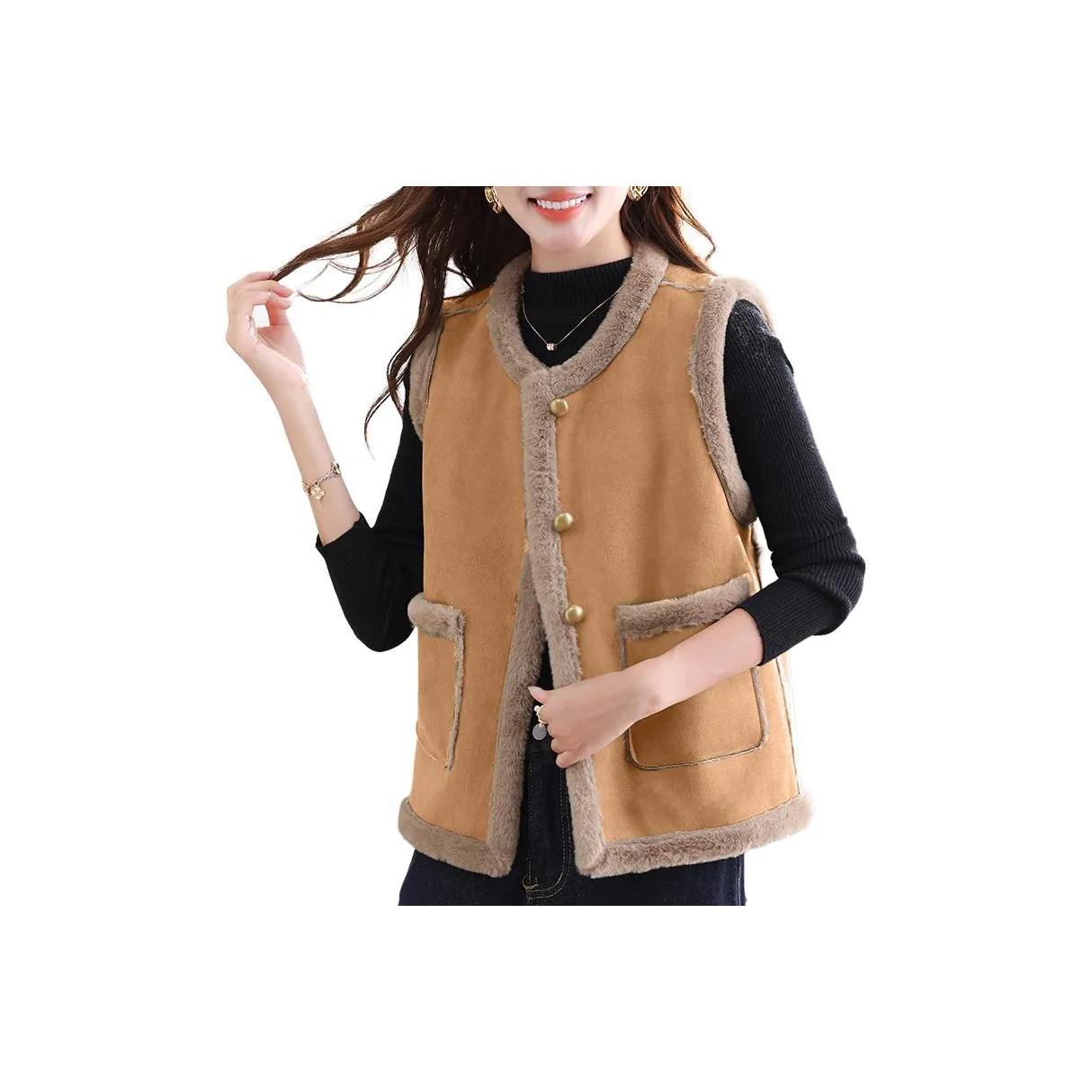 The Temptation Of The Muse Хлопковый жилет Женские