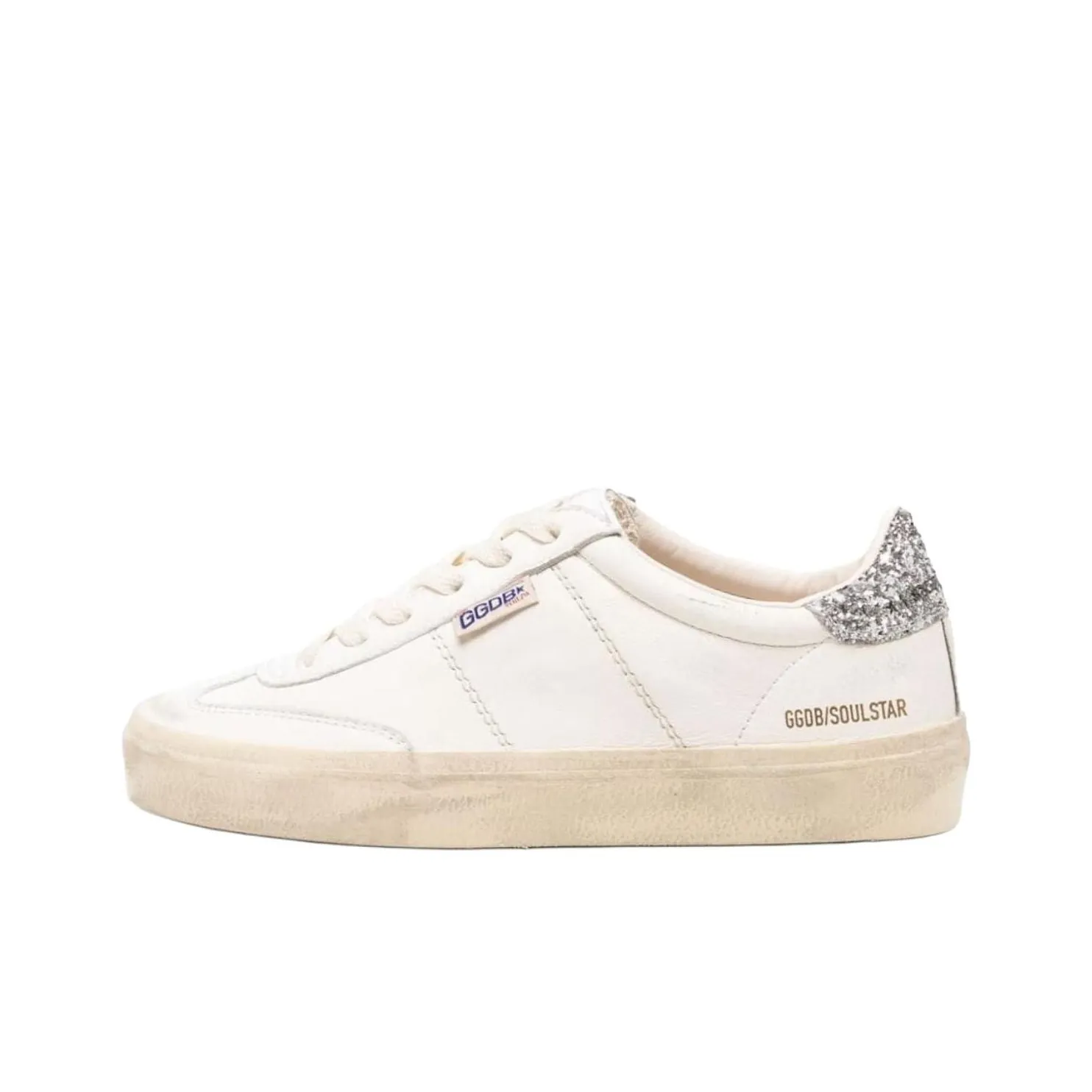 Golden Goose Soul Star Skateboard Shoes Women's Low Top White