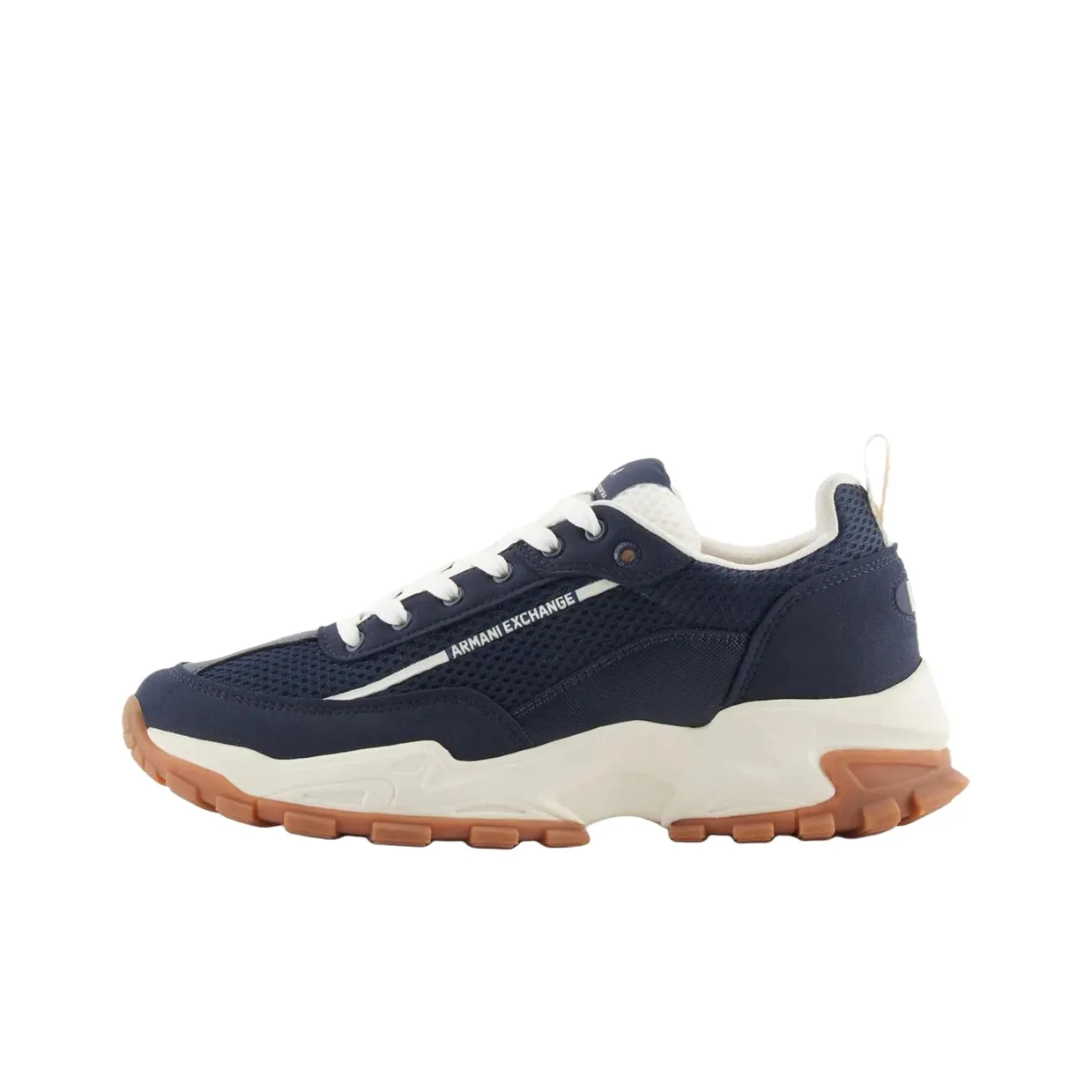 ARMANI EXCHANGE Casual Shoes Men Low Top Blue