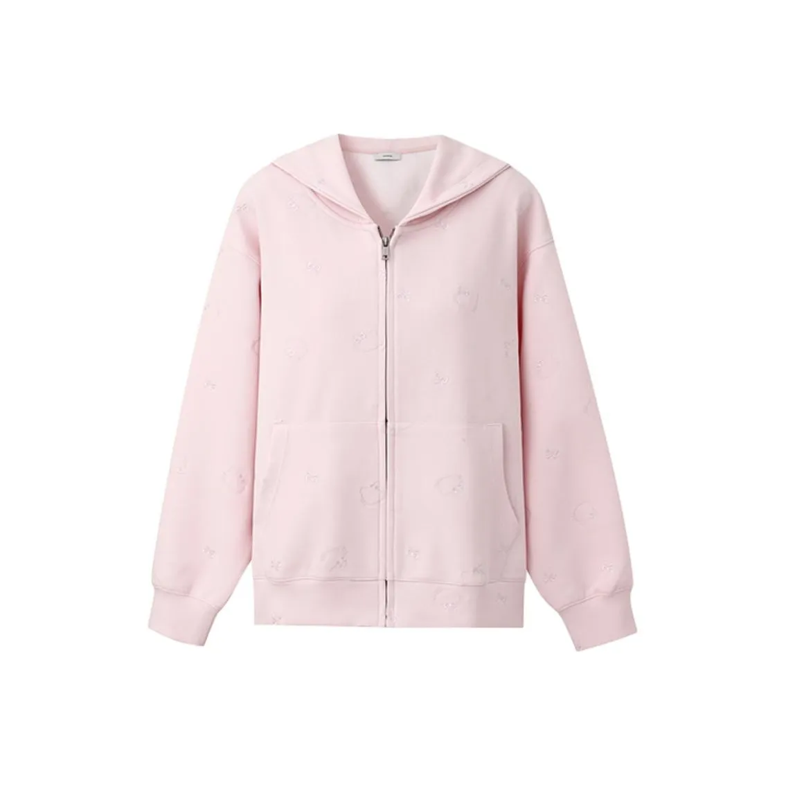 XIAOLIZI Розовый Флис с подкладкой Унисекс Свитшоты