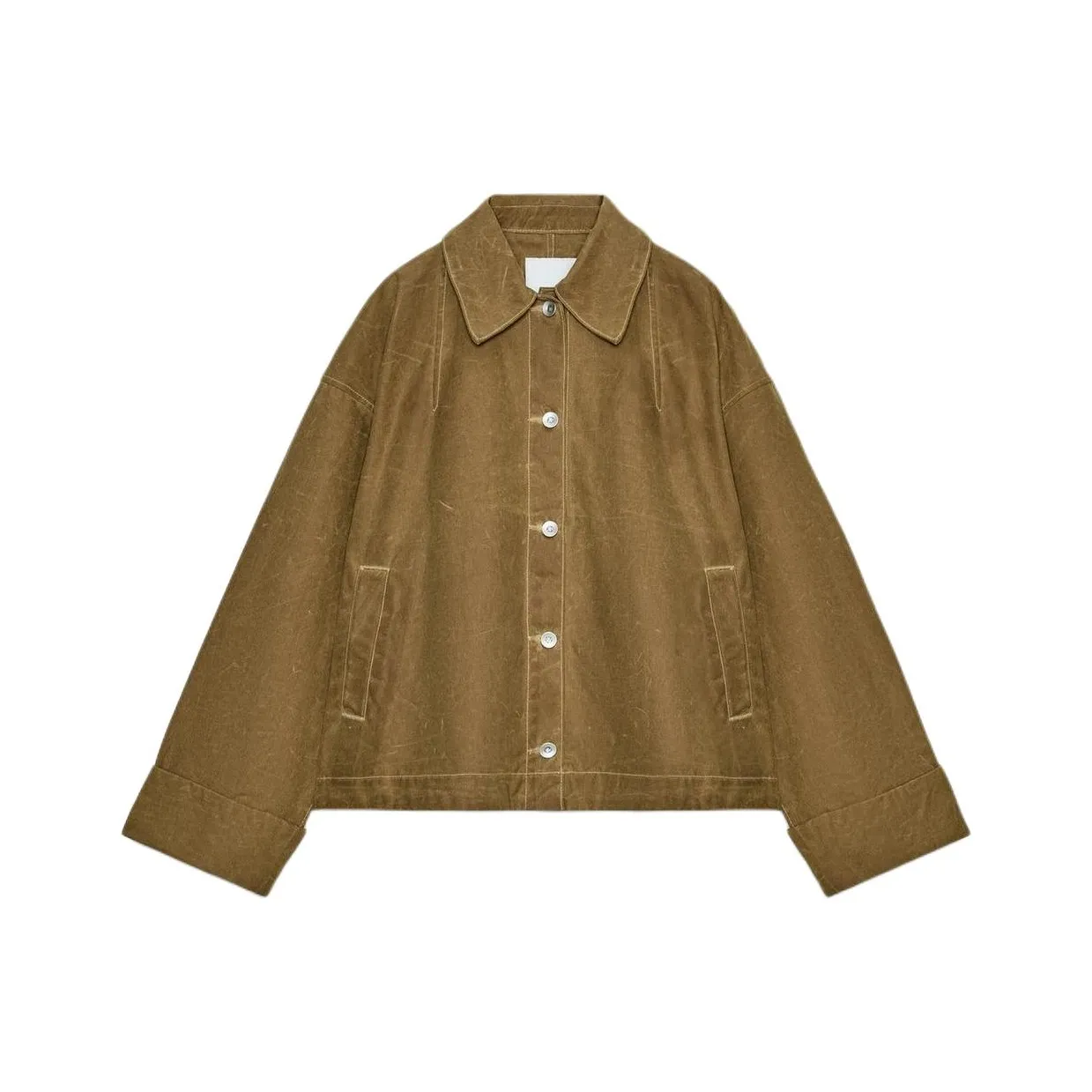 ZARA Жёлтый Кристалл Женский Куртки