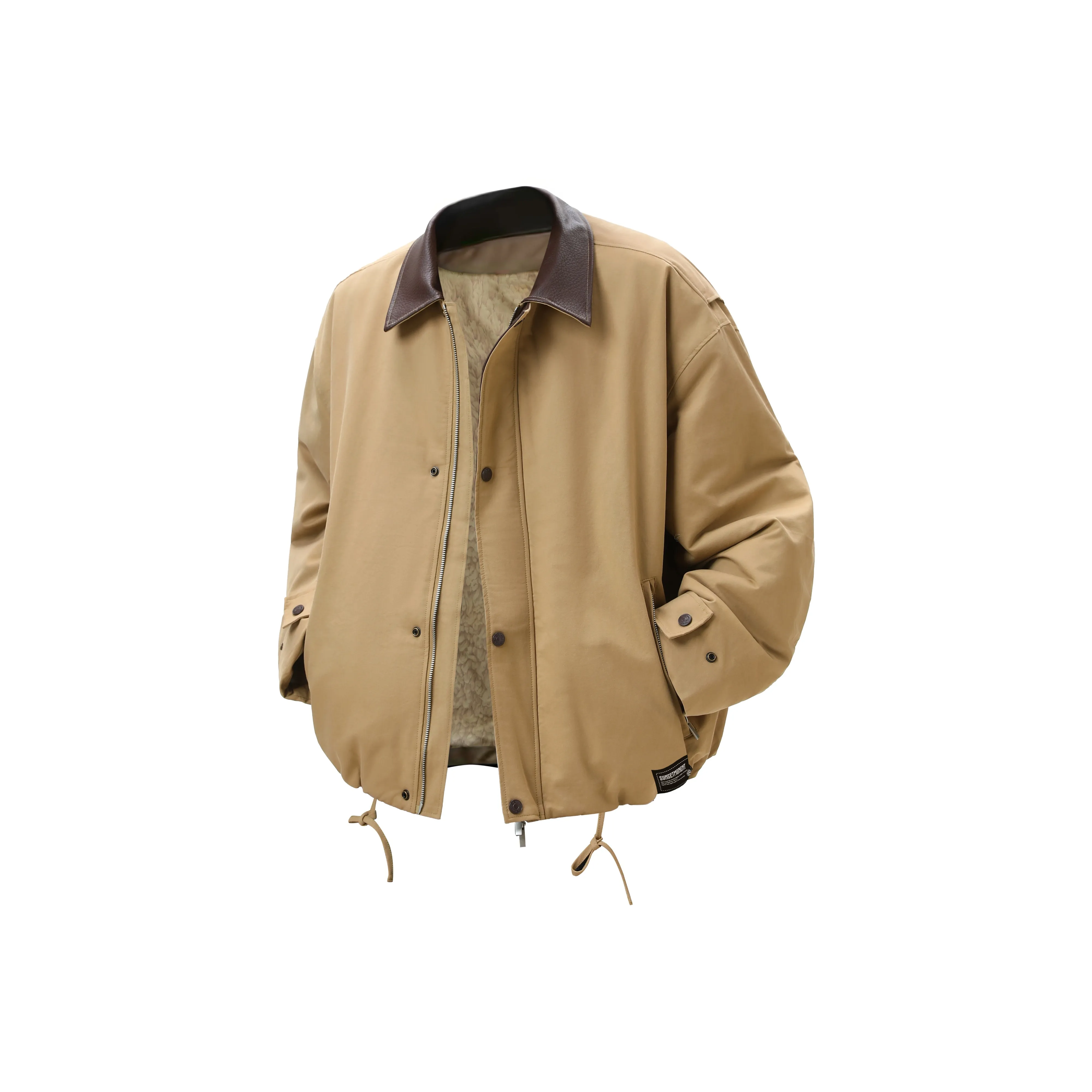 SUNSETMONENT Хлопковый пуховик пальто унисекс