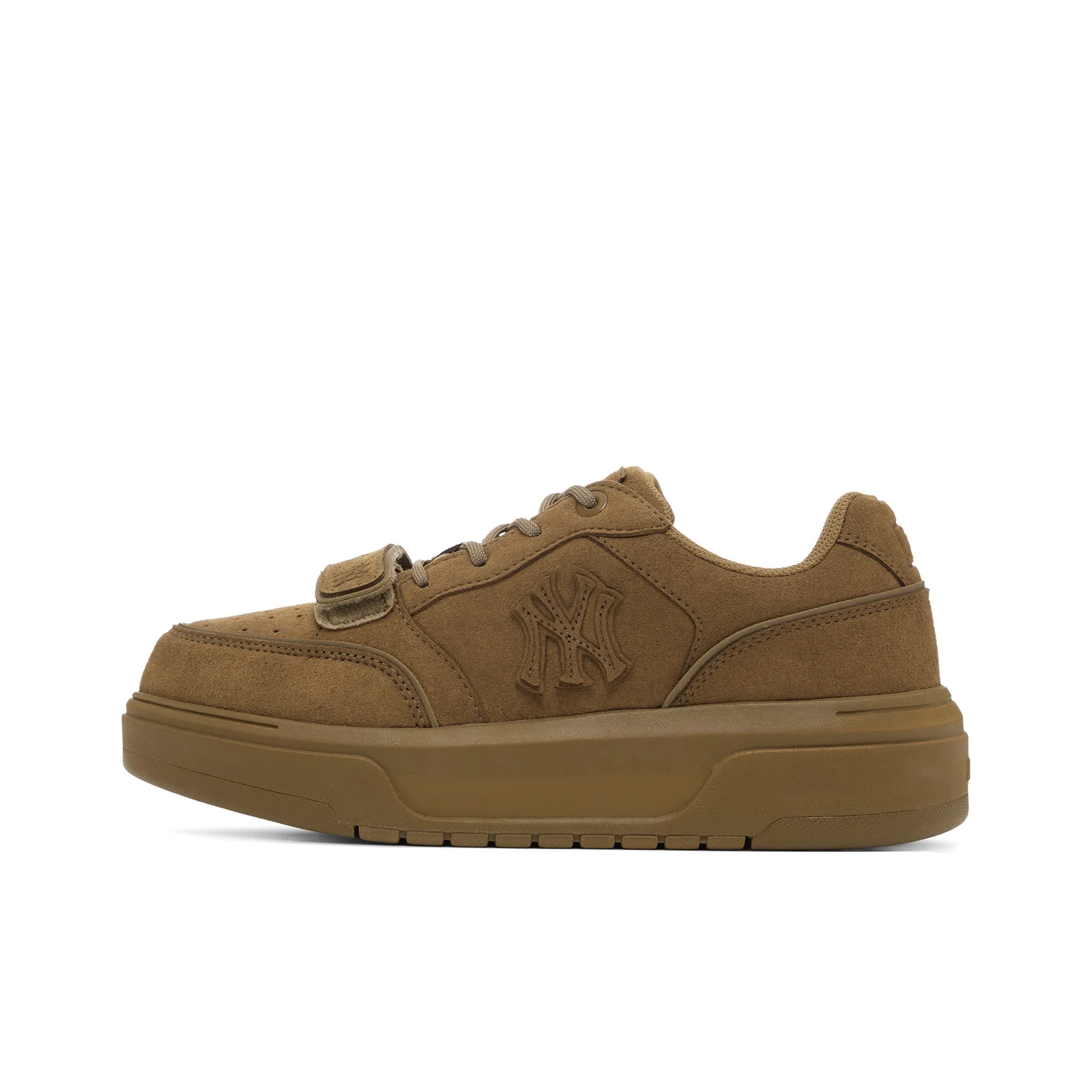 MLB New York Yankees Устойчивые к истиранию противоскользящие низкие скейтбордические кроссовки унисекс коричневого цвета