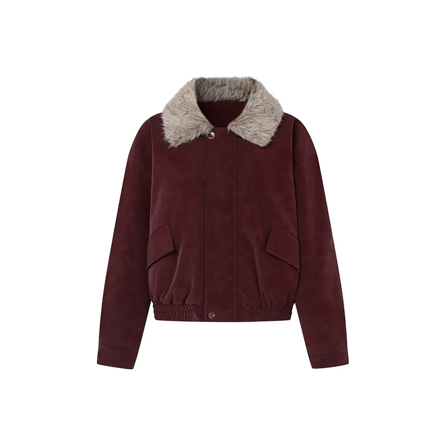 DIMC Красный Коричневый Женский Куртка