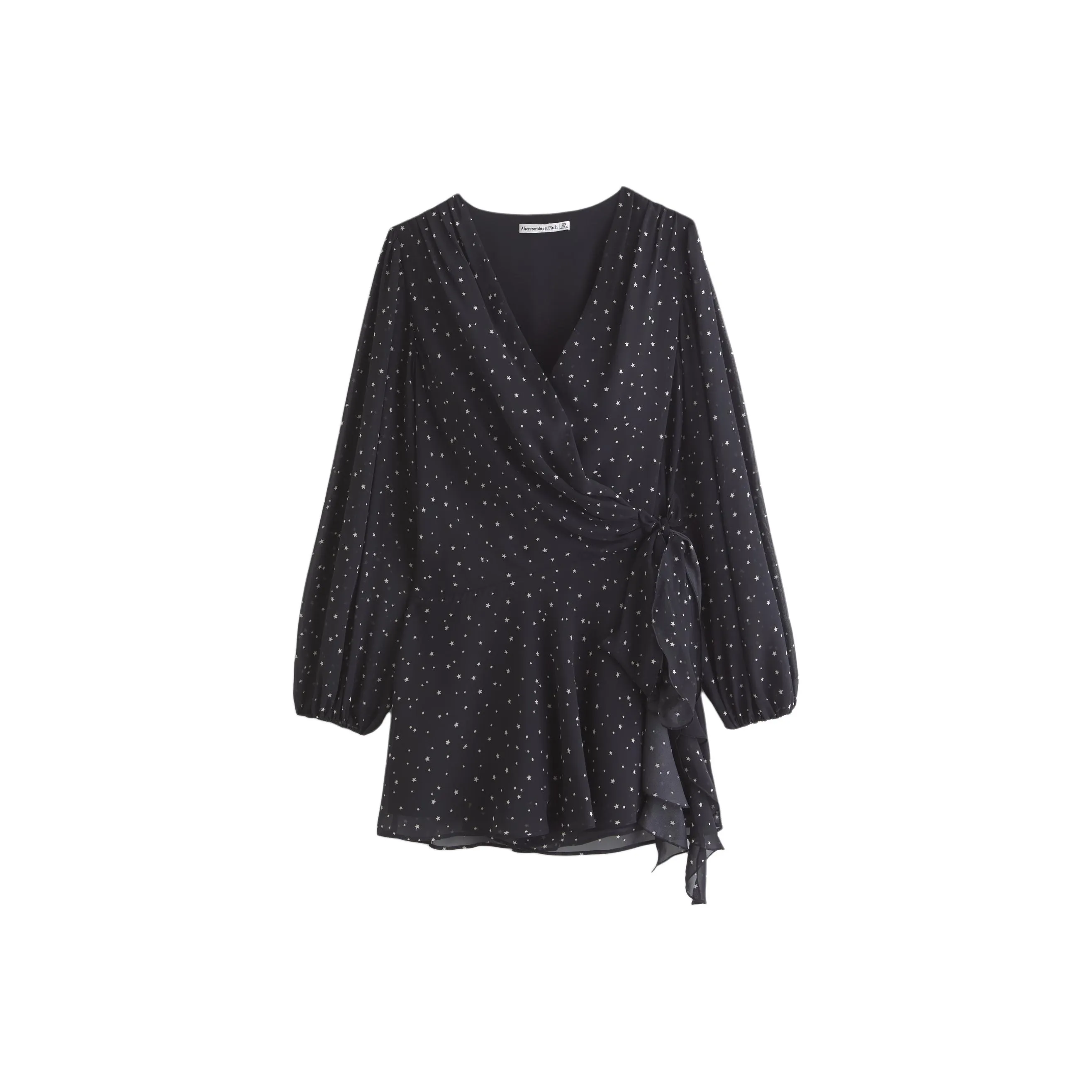 Abercrombie＆Fitch Длинное платье с длинными рукавами женское