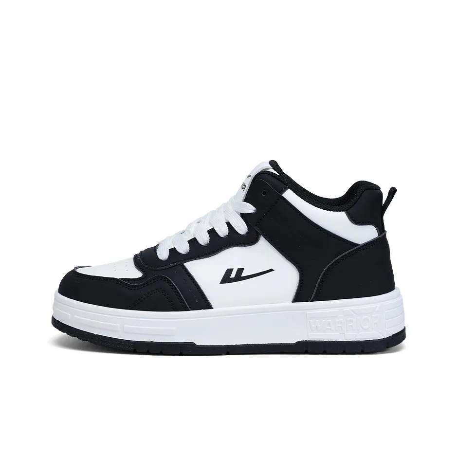 Warrior Покрытие Увеличение Высоты Устойчивость к Износу Легкие Противоскользящие Высокие Кроссовки для Скейтбординга Унисекс