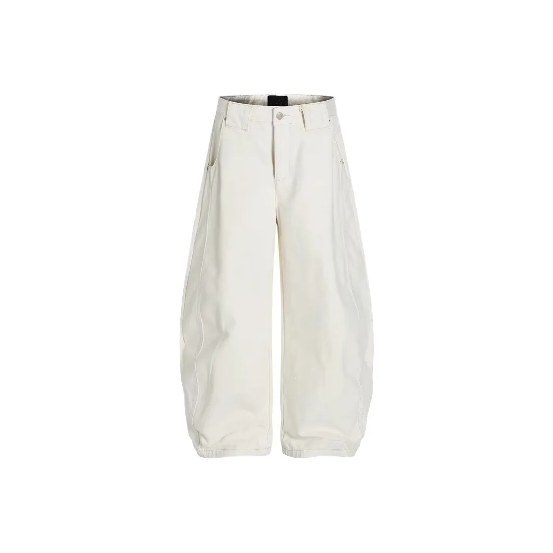 BIXING Белый Унисекс Джинсы