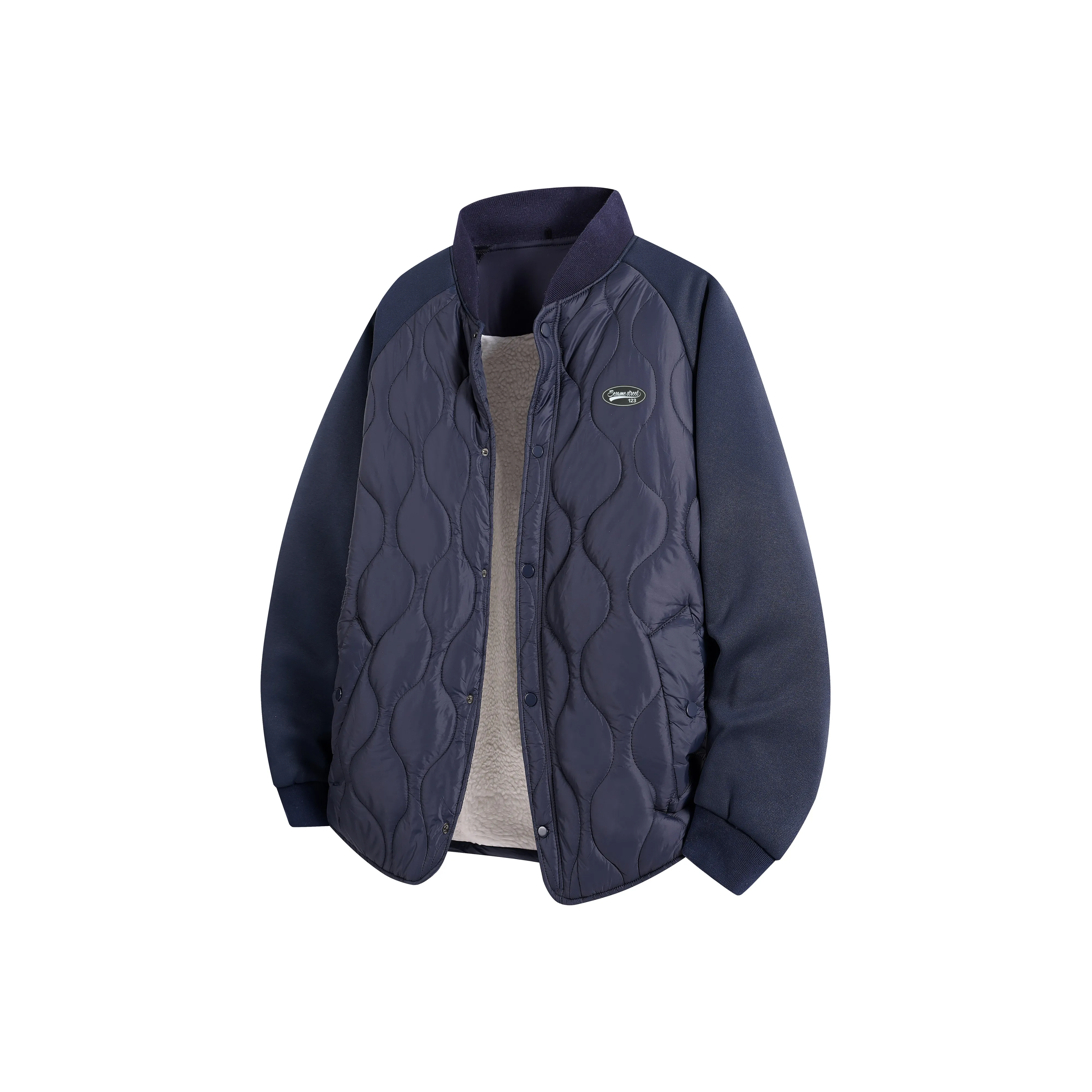 SESAME STREET Пуховая куртка с флисовой подкладкой унисекс