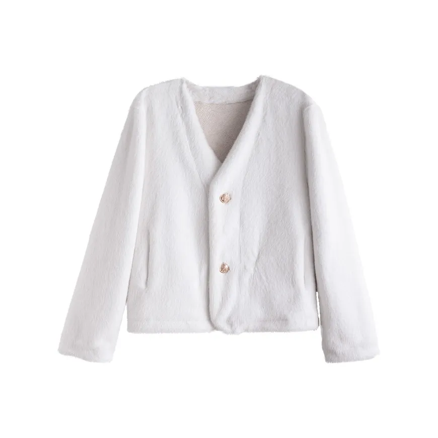 Tonlion Белый Женские Меховые изделия