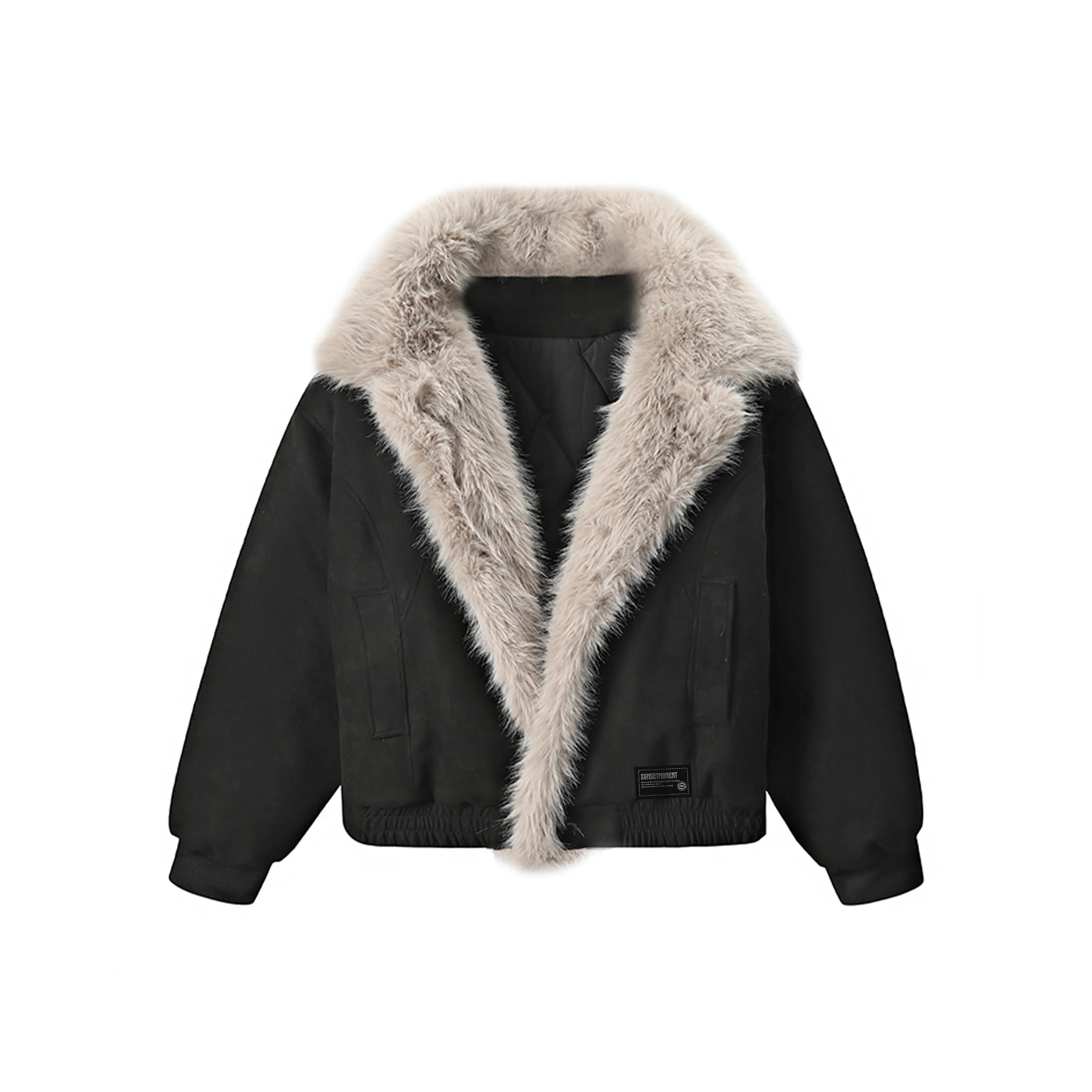 SUNSETMONENT Хлопковый пуховик пальто унисекс