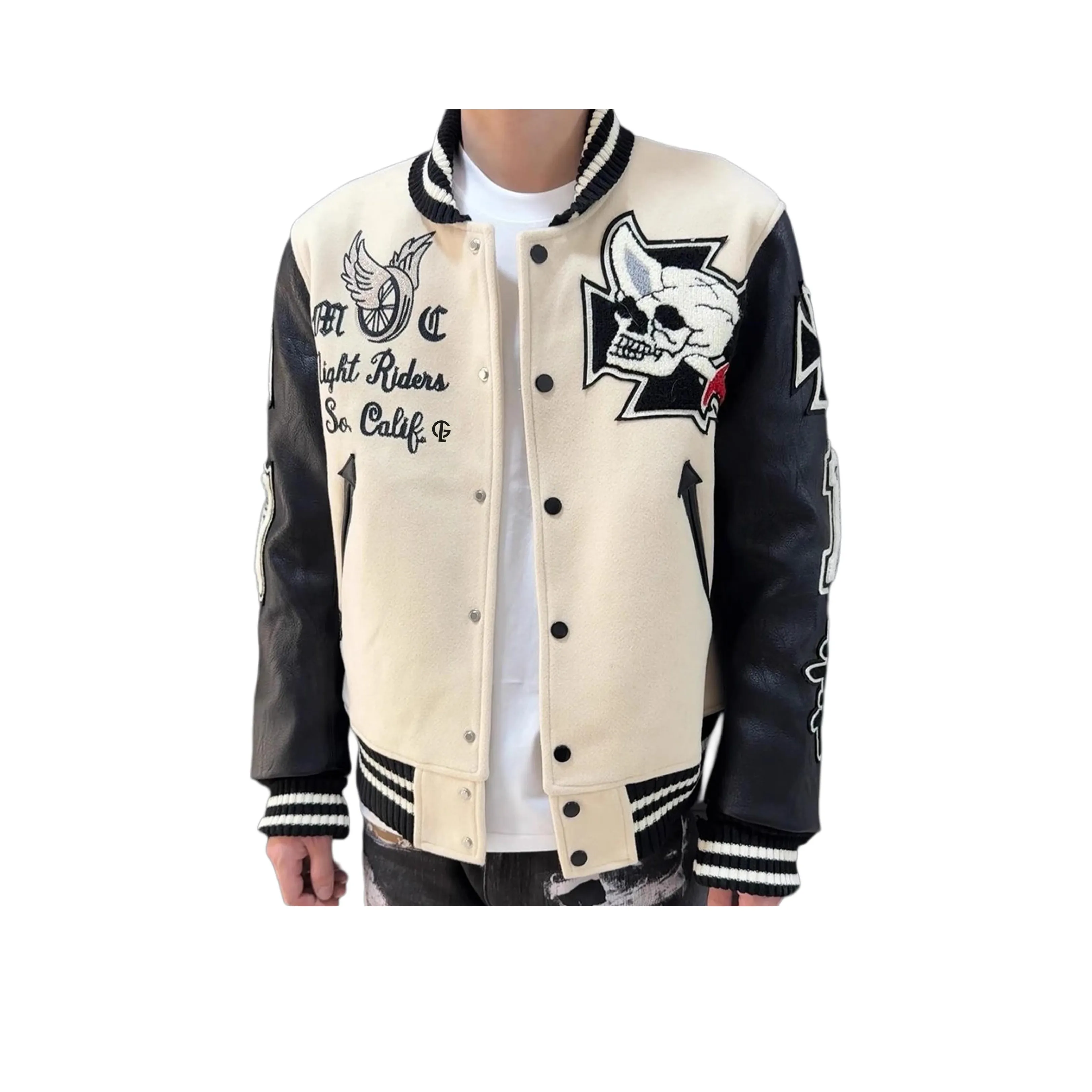 GL Белый Унисекс Бейсбольные Джерси