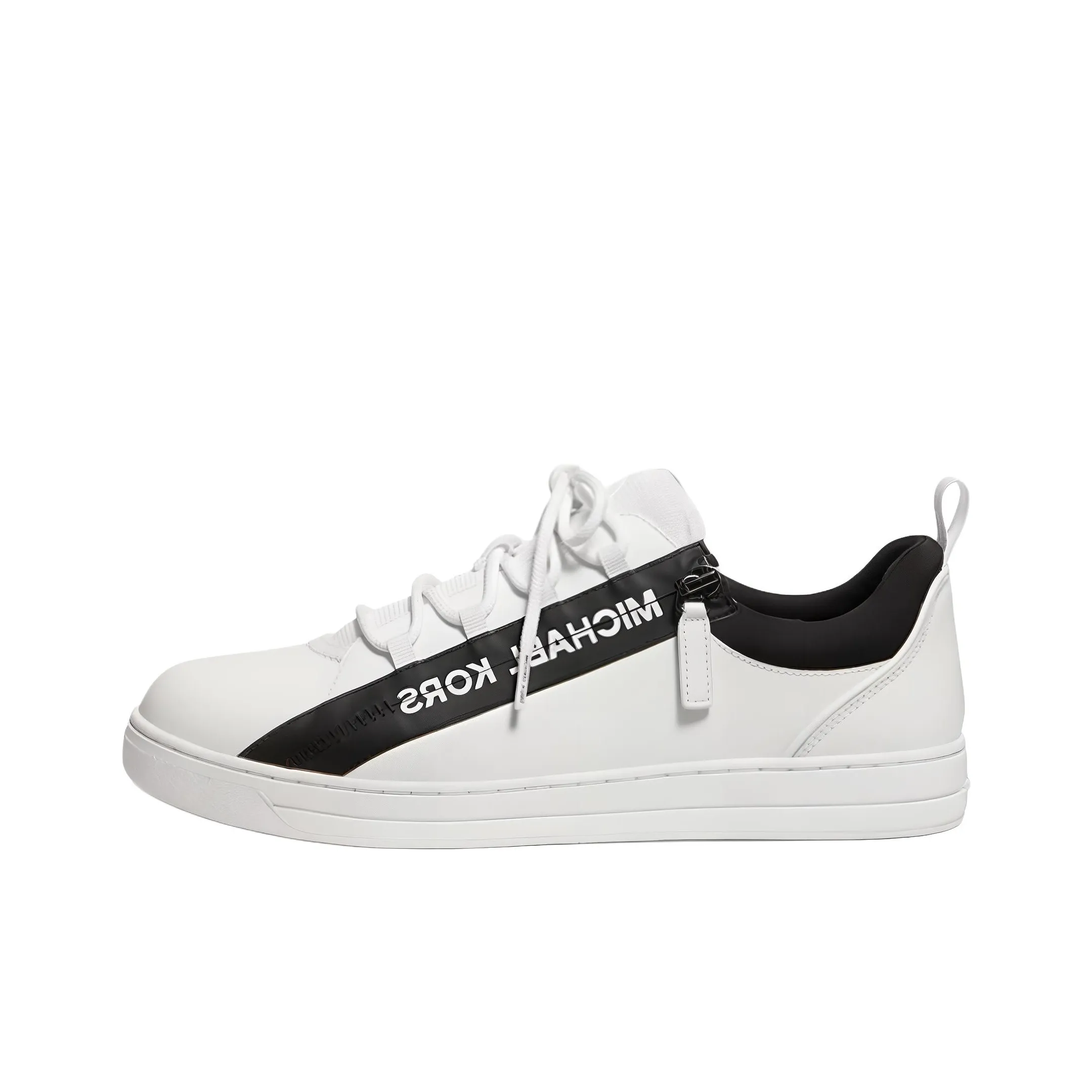 MICHAEL KORS Skateboard Shoes Men Low Top White