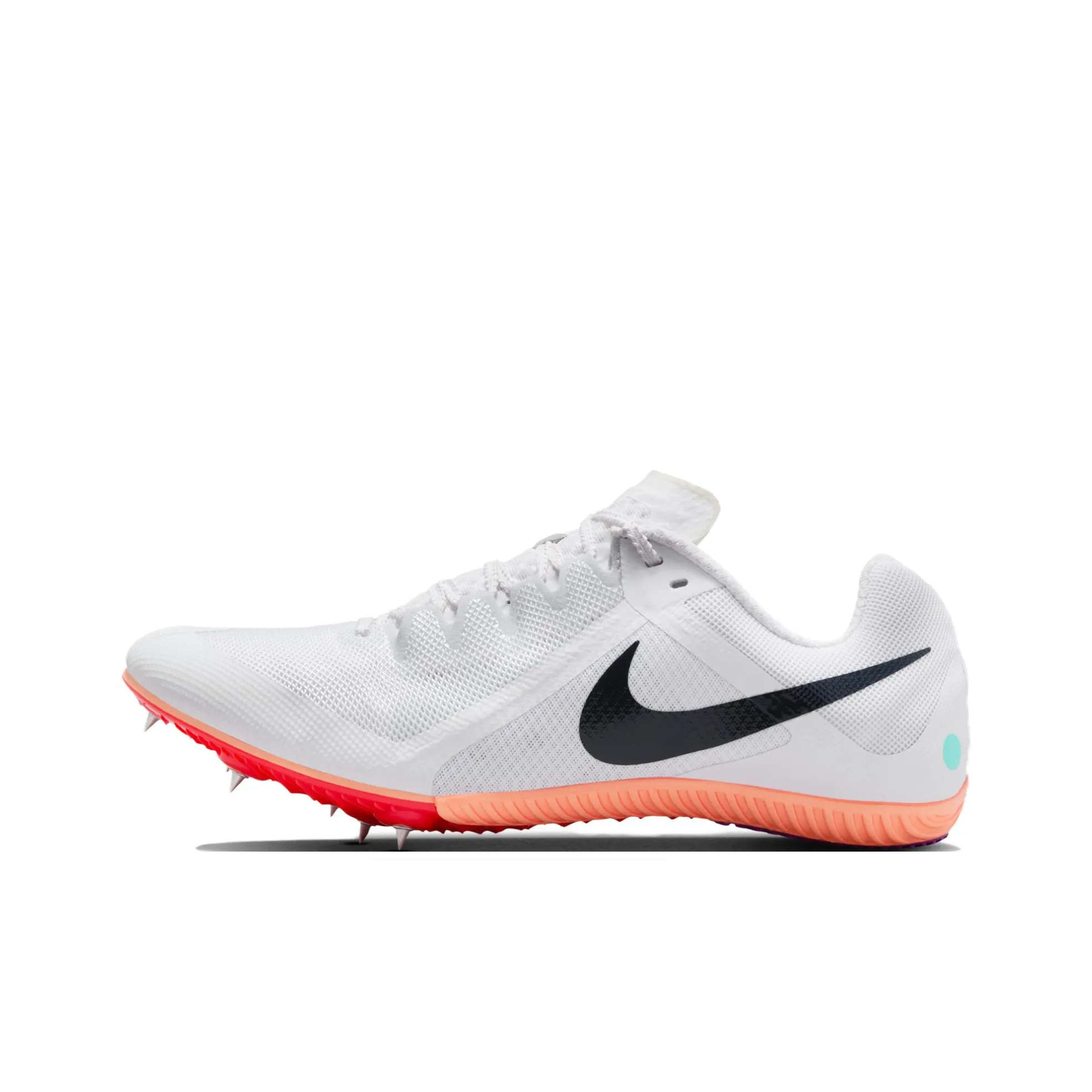 Nike Zoom Rival Multi Бег на длинные дистанции Спринт Беговые кроссовки Мужской Белый