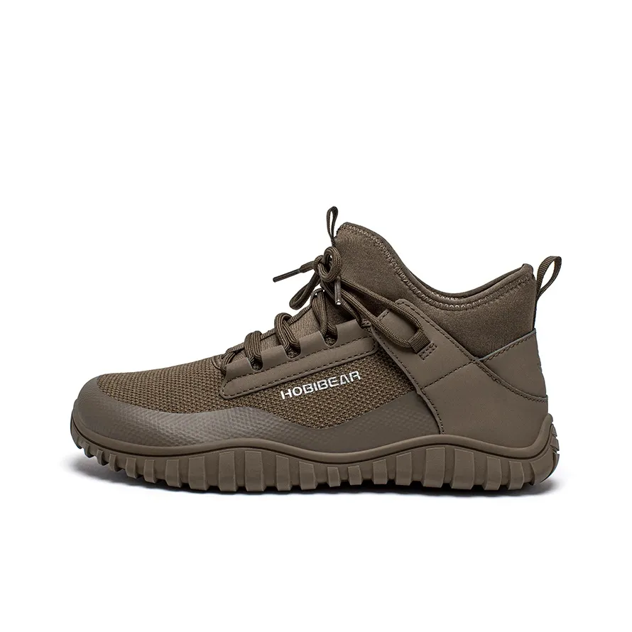 HOBIBEAR Противоскользящий Износостойкий Дышащий Поддерживающий Низкий Топ Альпинизм Походная обувь Унисекс
