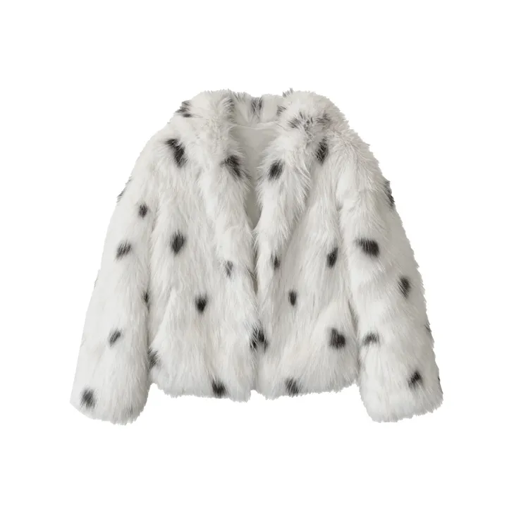 QIAOMONVHAI Белый Женские Меховые изделия