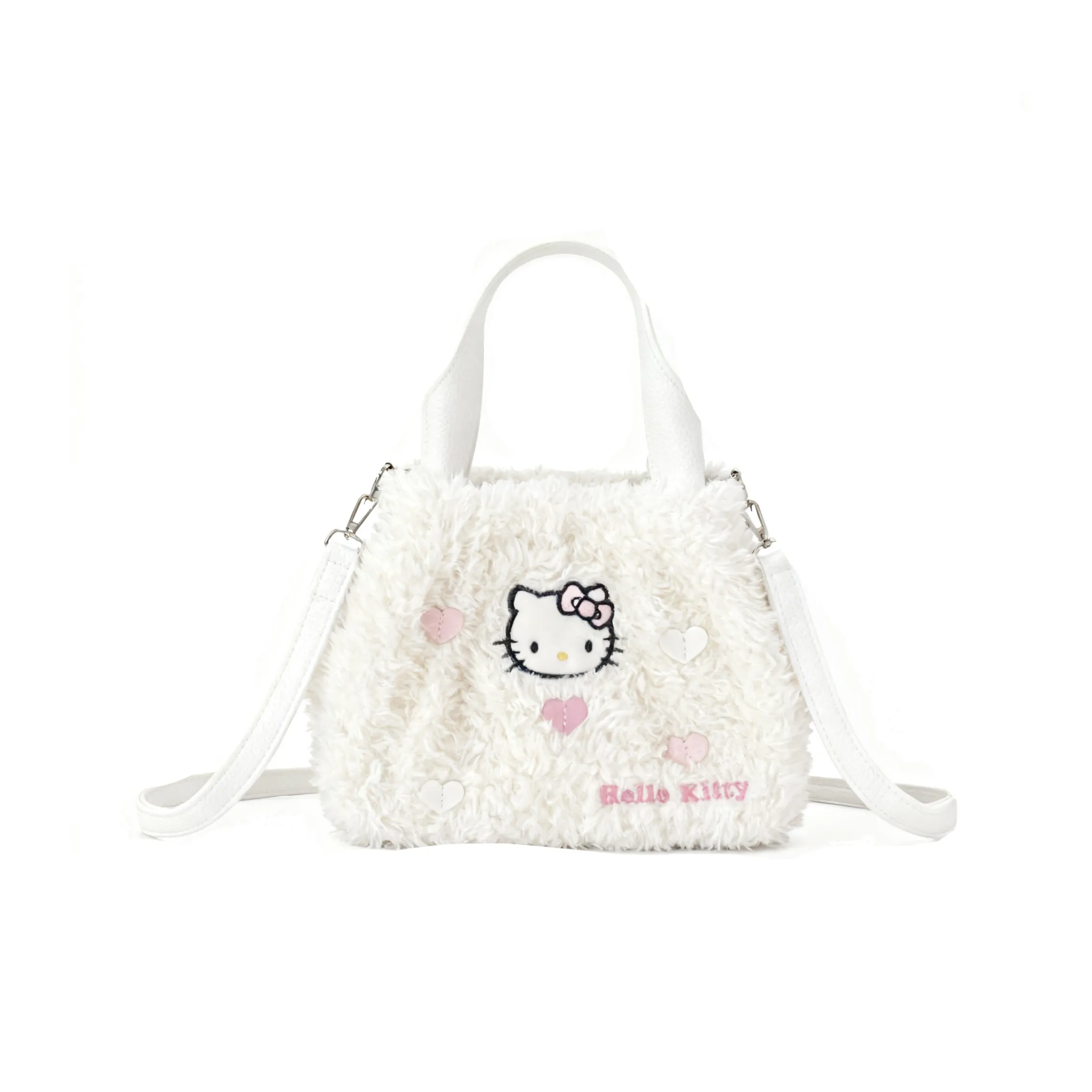 Санрио Hello Kitty Полиэстер Сумка Стандартная Женская Белая