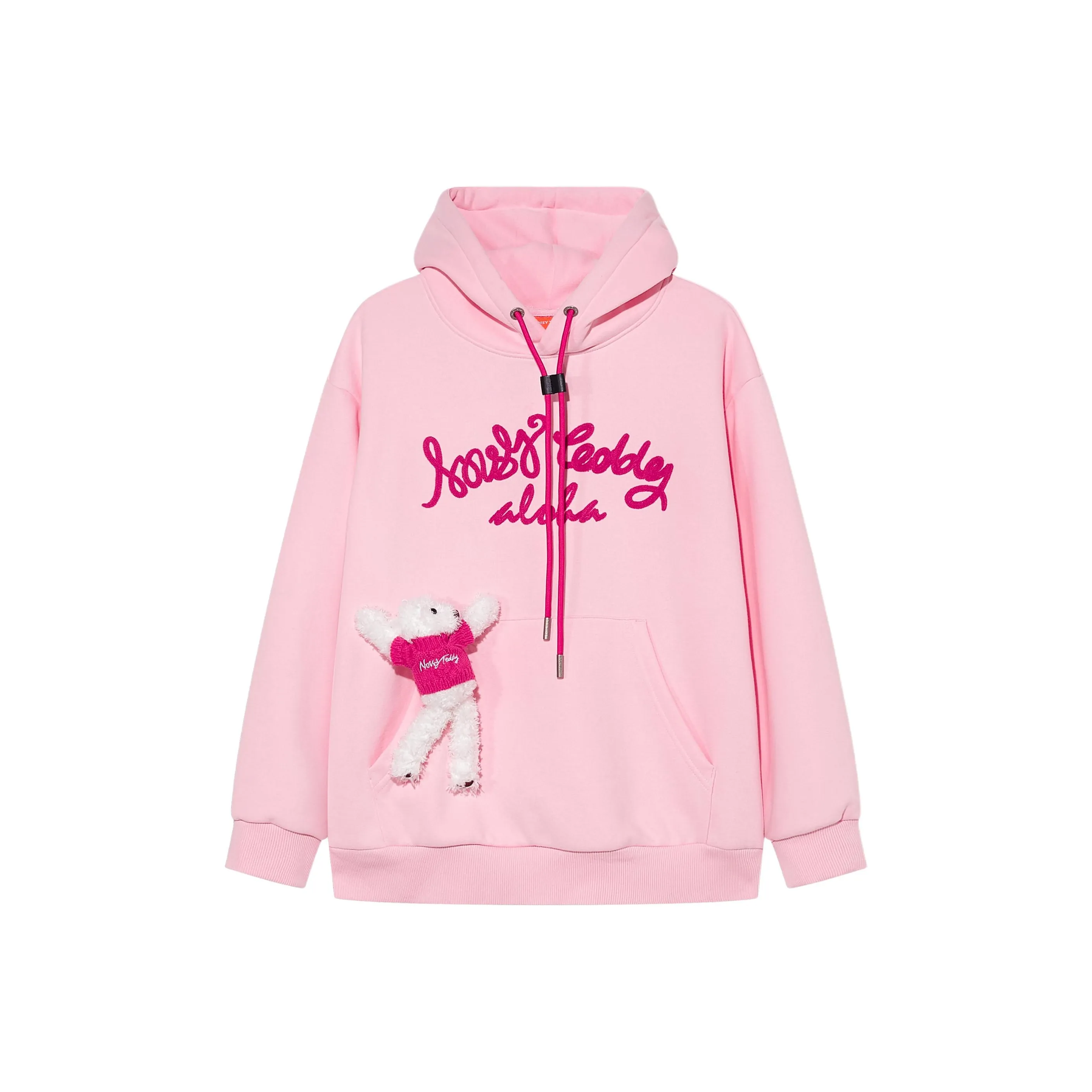 NOISY TEDDY Розовый Женские Свитшоты