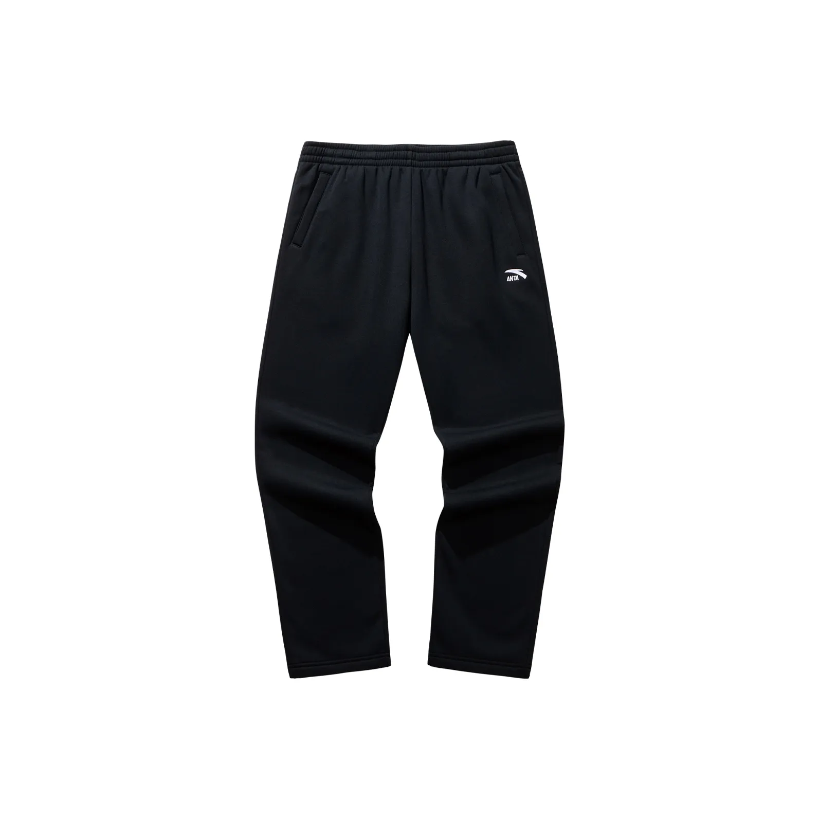 ANTA Вязаные тренировочные брюки мужской основной черный