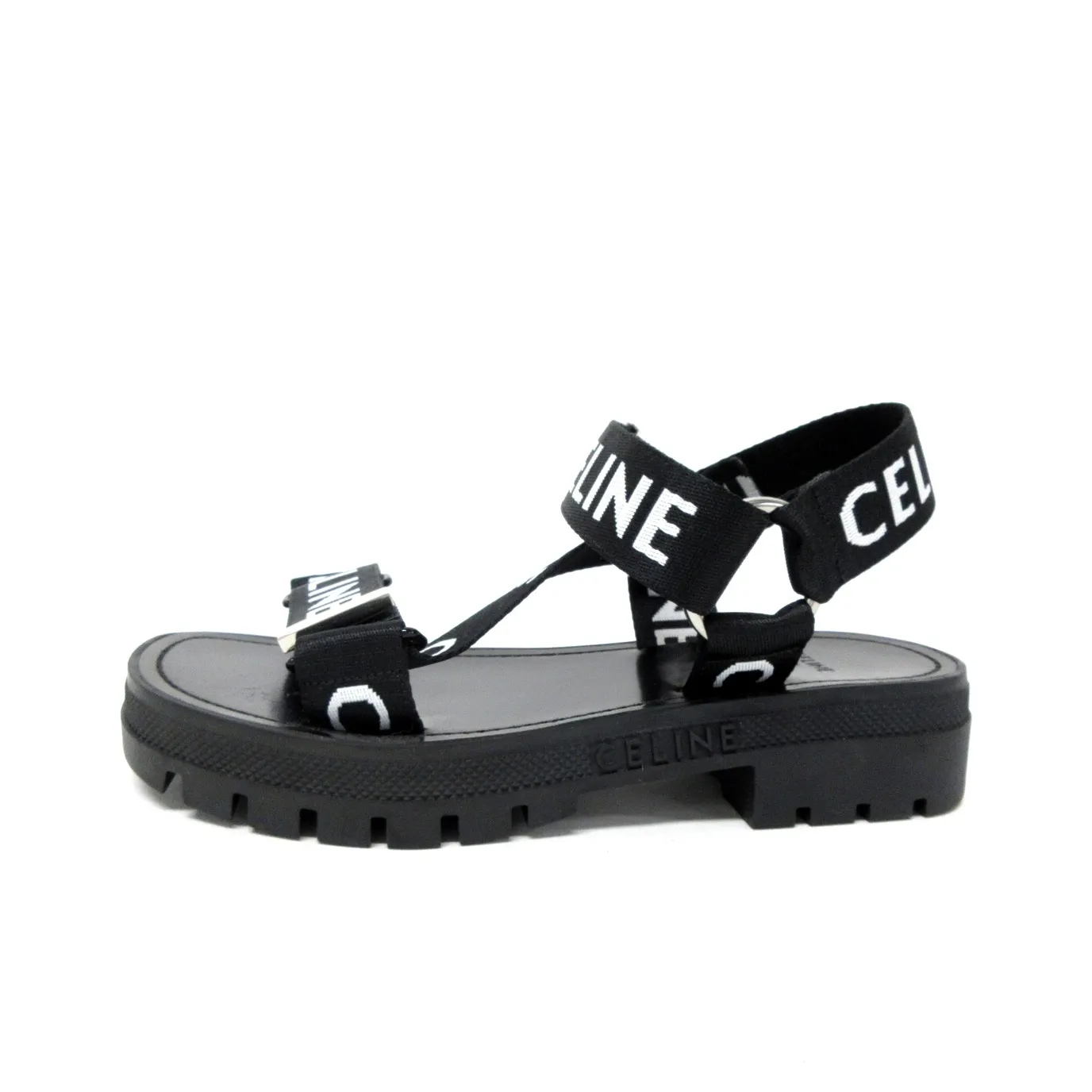 CELINE One Ремешок Сандалии Женские Рыжий Коричневый