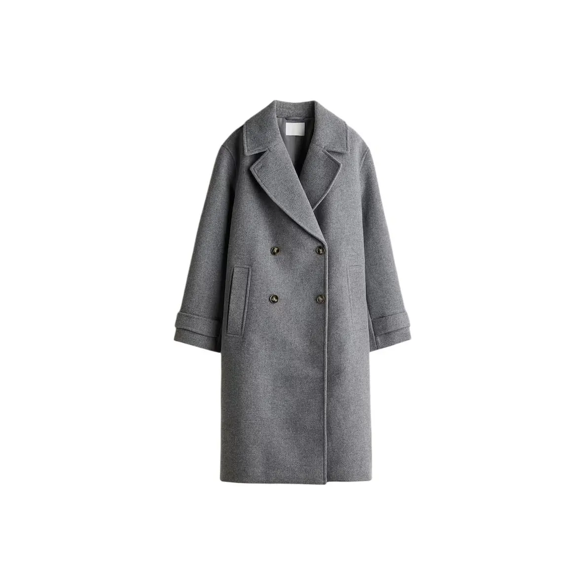 H M Серый Женский Пальто