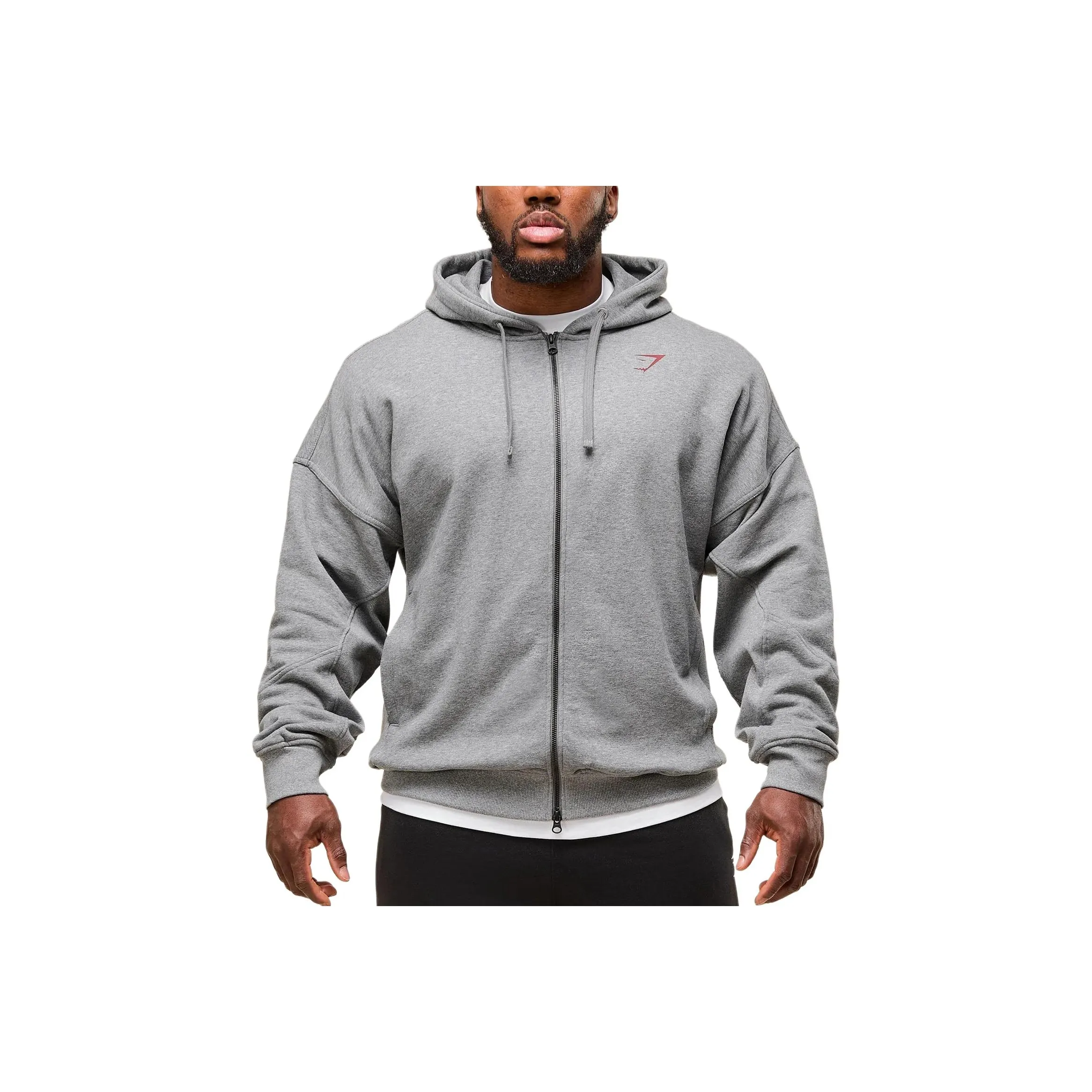 GYMSHARK Пава ZIP UP Свитшот Мужской